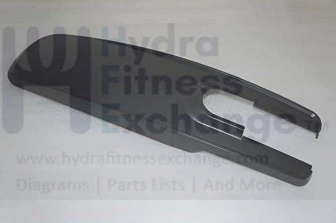 Matrix Fitness CB204 CB207 CB172 Upright Bike Front Upper Black Cover 1000341357 - Image 2