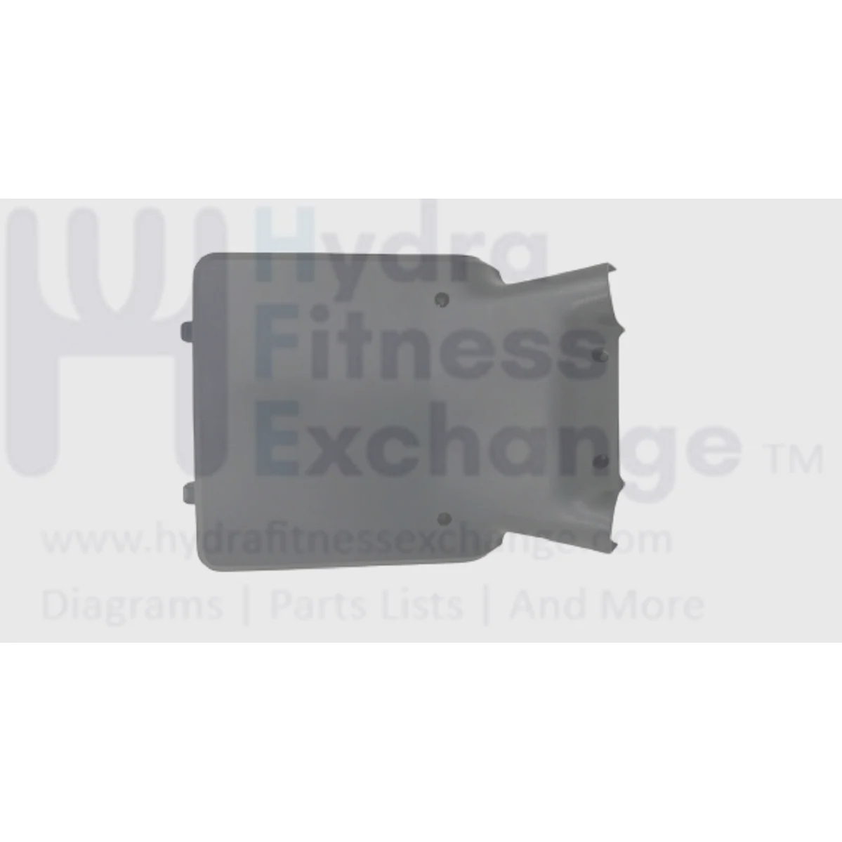 Matrix Fitness CB207 Upright Bike Console Mast Back Cover 1000442931