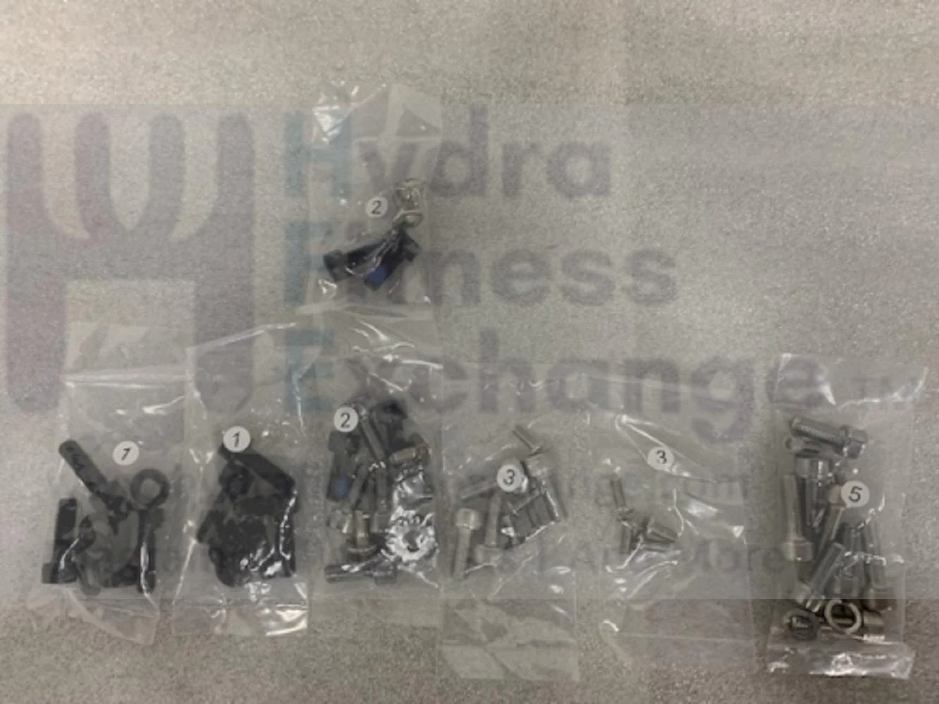 Matrix Fitness CB95 Stationary Bike Hardware Set 1000440181