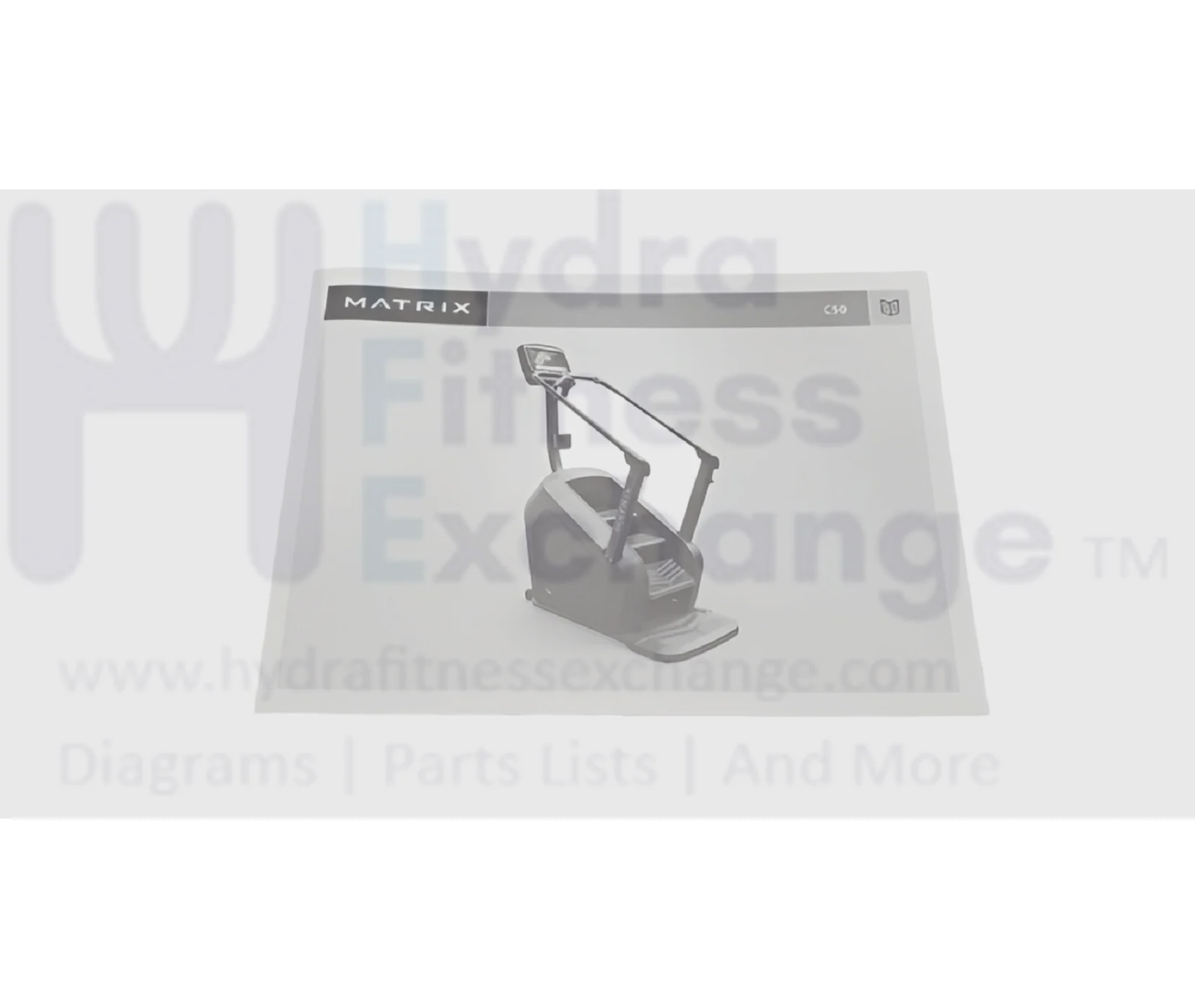 Matrix Fitness CS31 Stepper Step English Owner,s Manual Assembly 1000404426