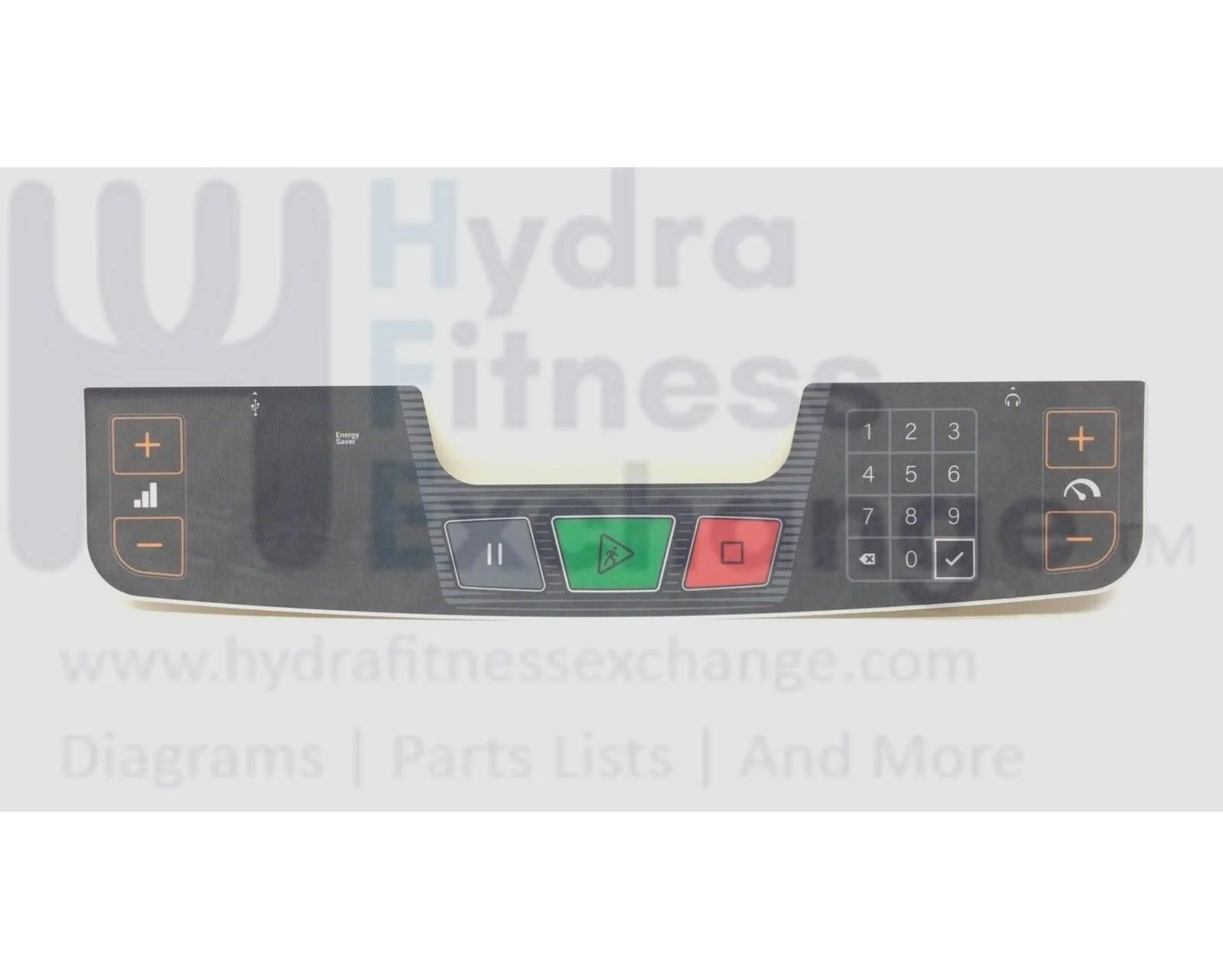 Matrix Fitness CTM750 Treadmill Display Console Overlay keypad 1000429863