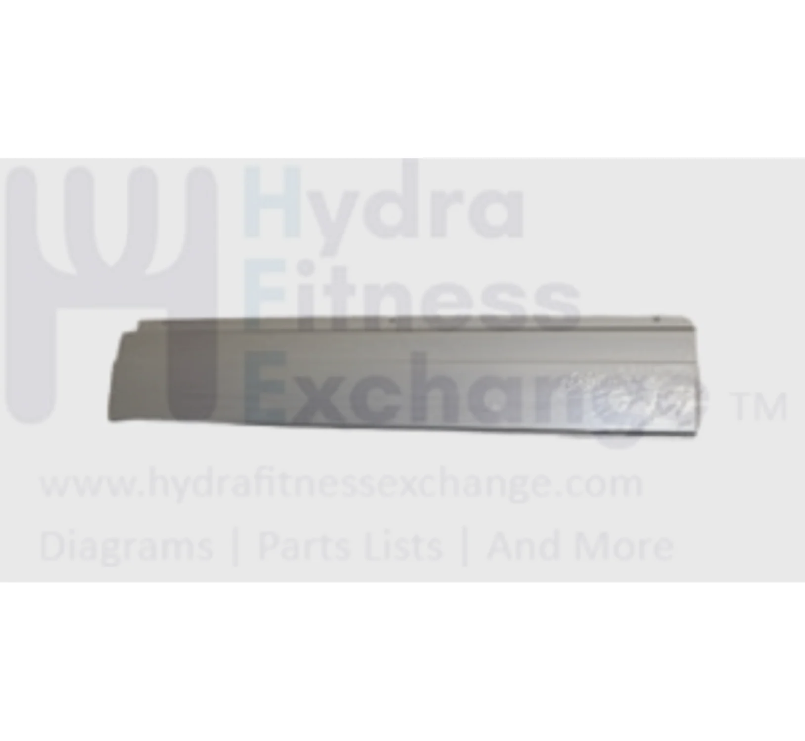 Matrix Fitness Elliptical Anodizing Upper Rail 009670-E