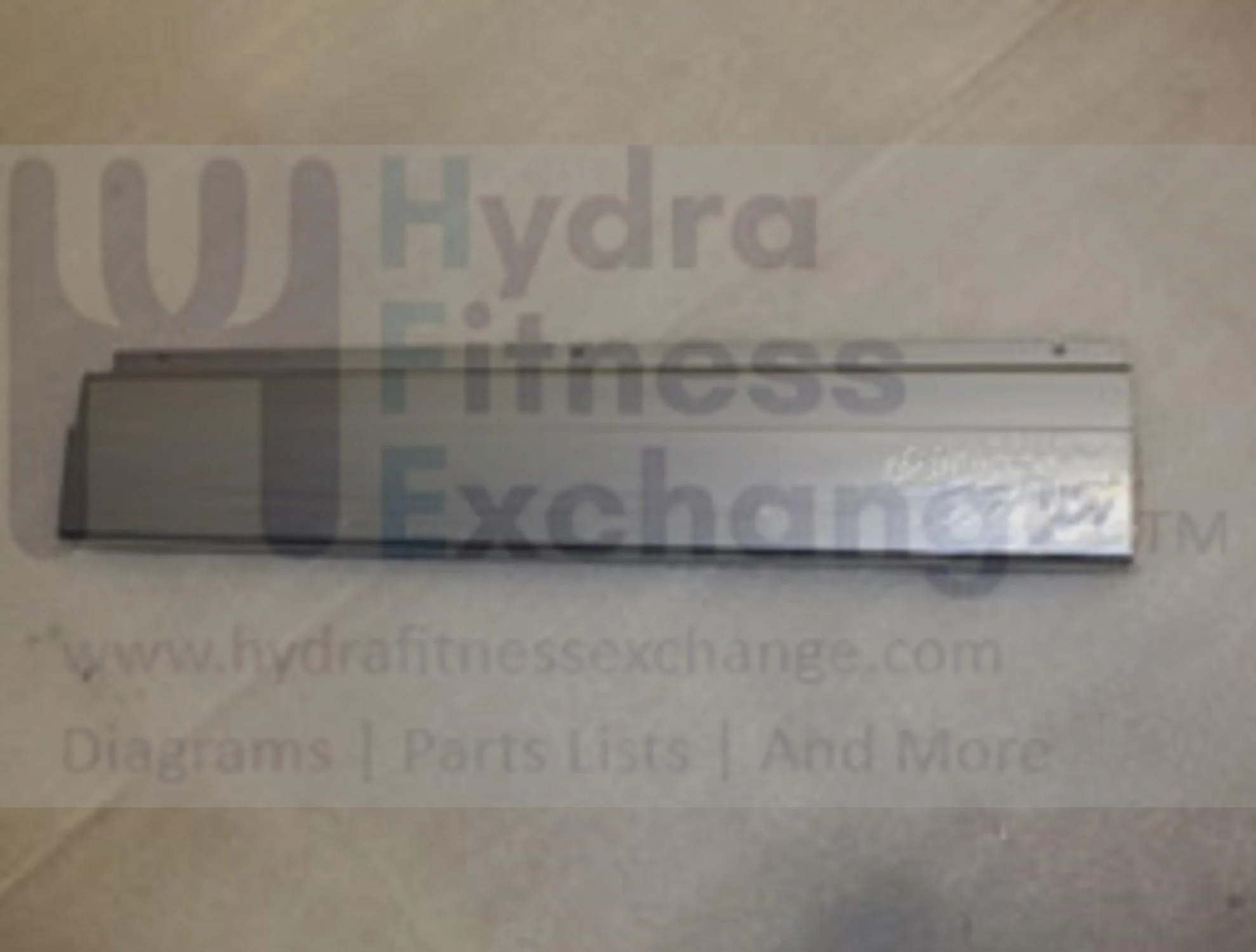 Matrix Fitness Elliptical Anodizing Upper Rail 009670-E - Image 2