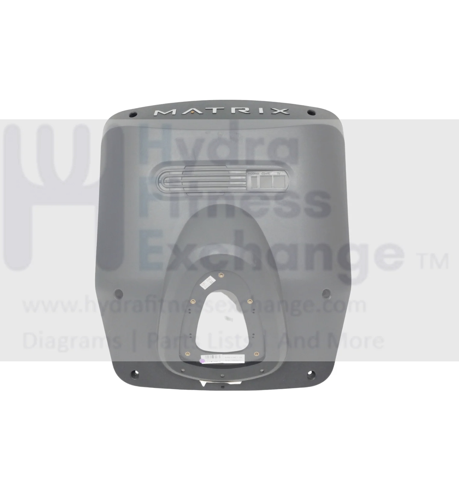 Matrix Fitness Elliptical Console Back Cover 1000208238