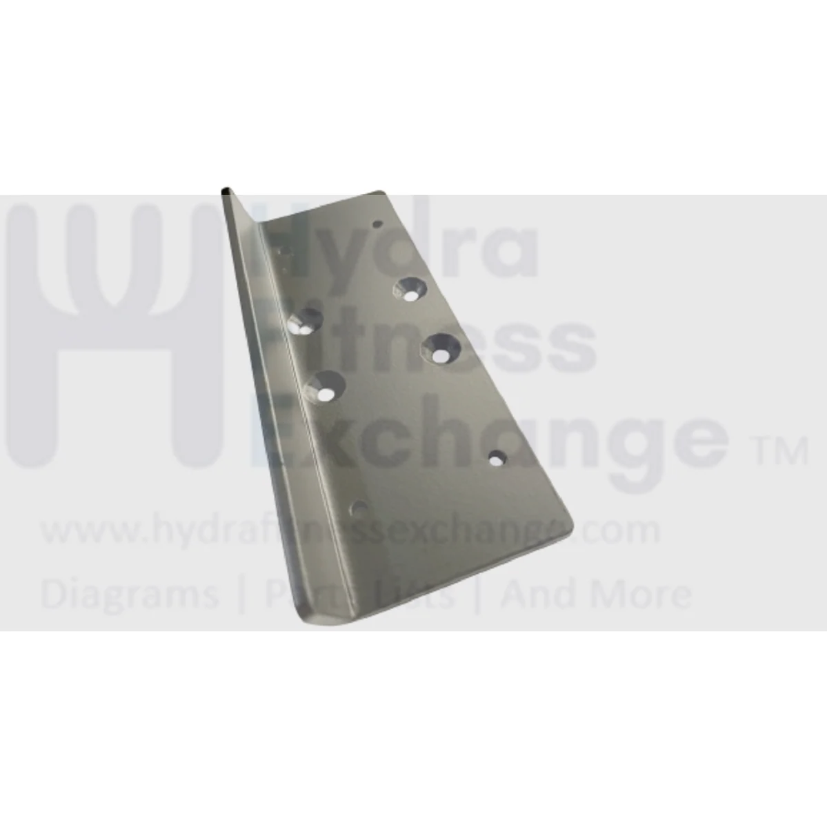 Matrix Fitness Elliptical Flat Black Fixing Plate 1000449536