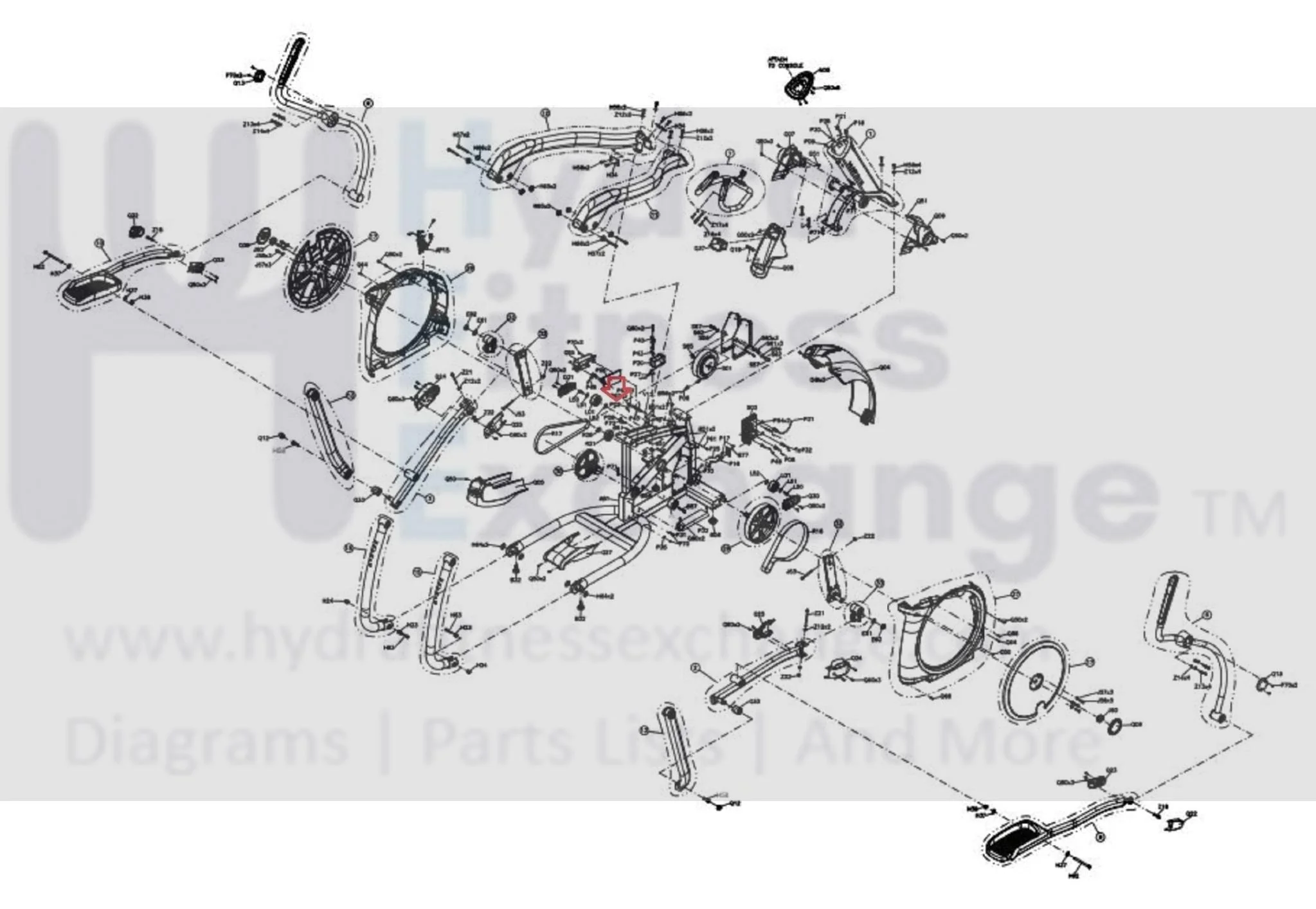 Matrix Fitness Elliptical Ground Wire 1000206778 - Image 2