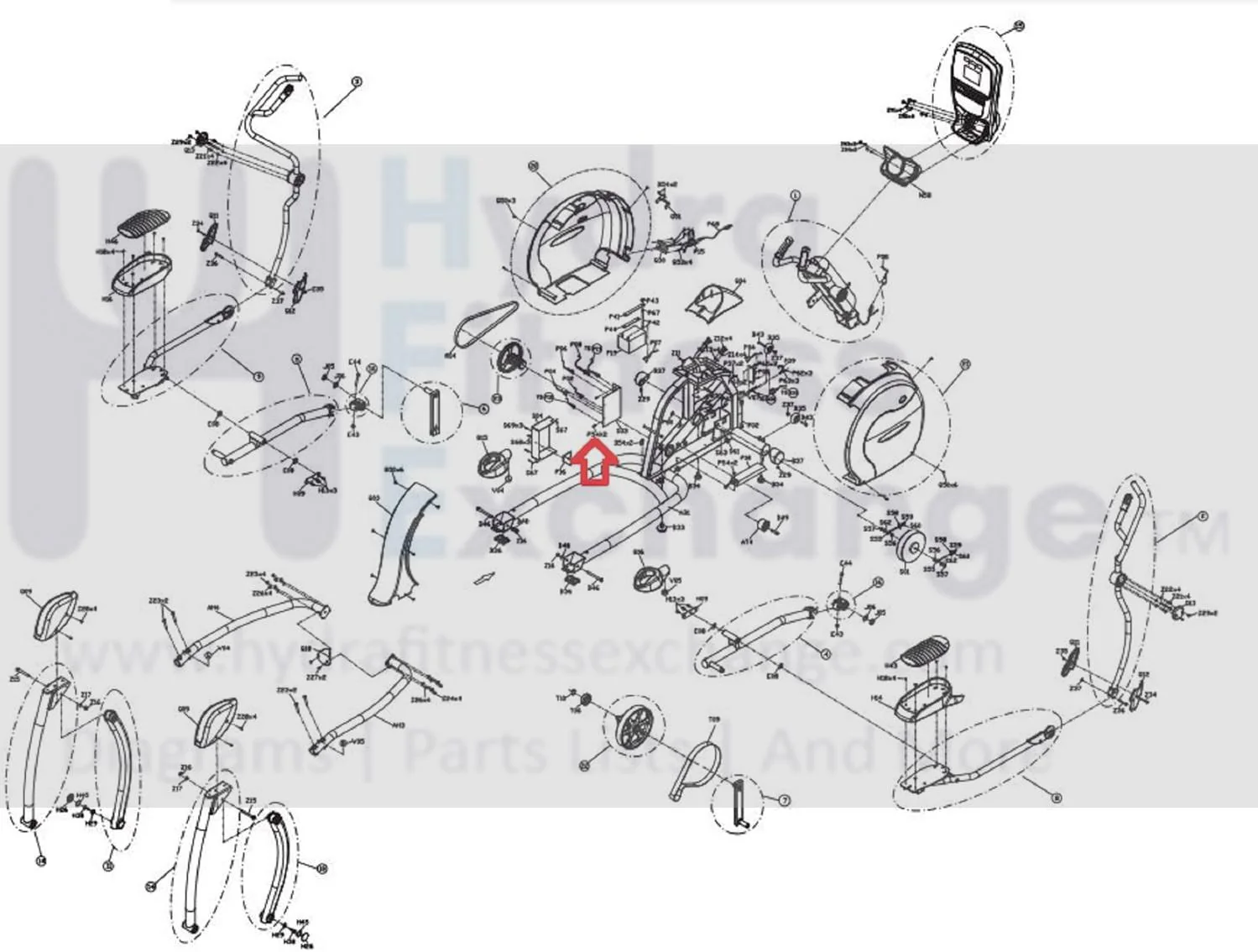 Matrix Fitness Elliptical Hex Socket Head Screw M5 - 0.8P x 10L 004448-00 - Image 2