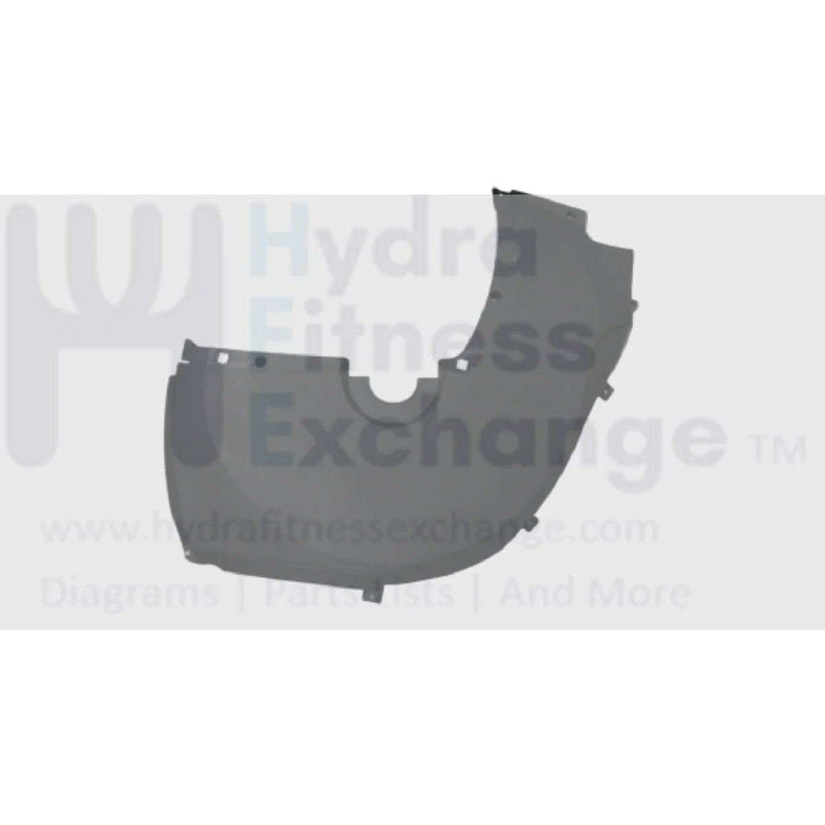 Matrix Fitness Elliptical Left Up Side Cover Set Semi Assembly 1000386601