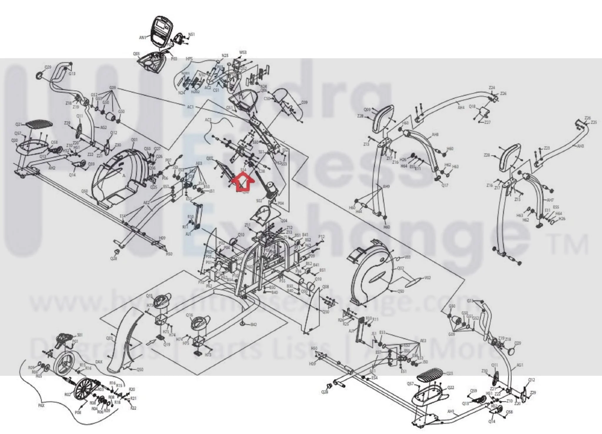 Matrix Fitness Elliptical Pin Hairpin Cotter 2 x 33L 008652-A - Image 3