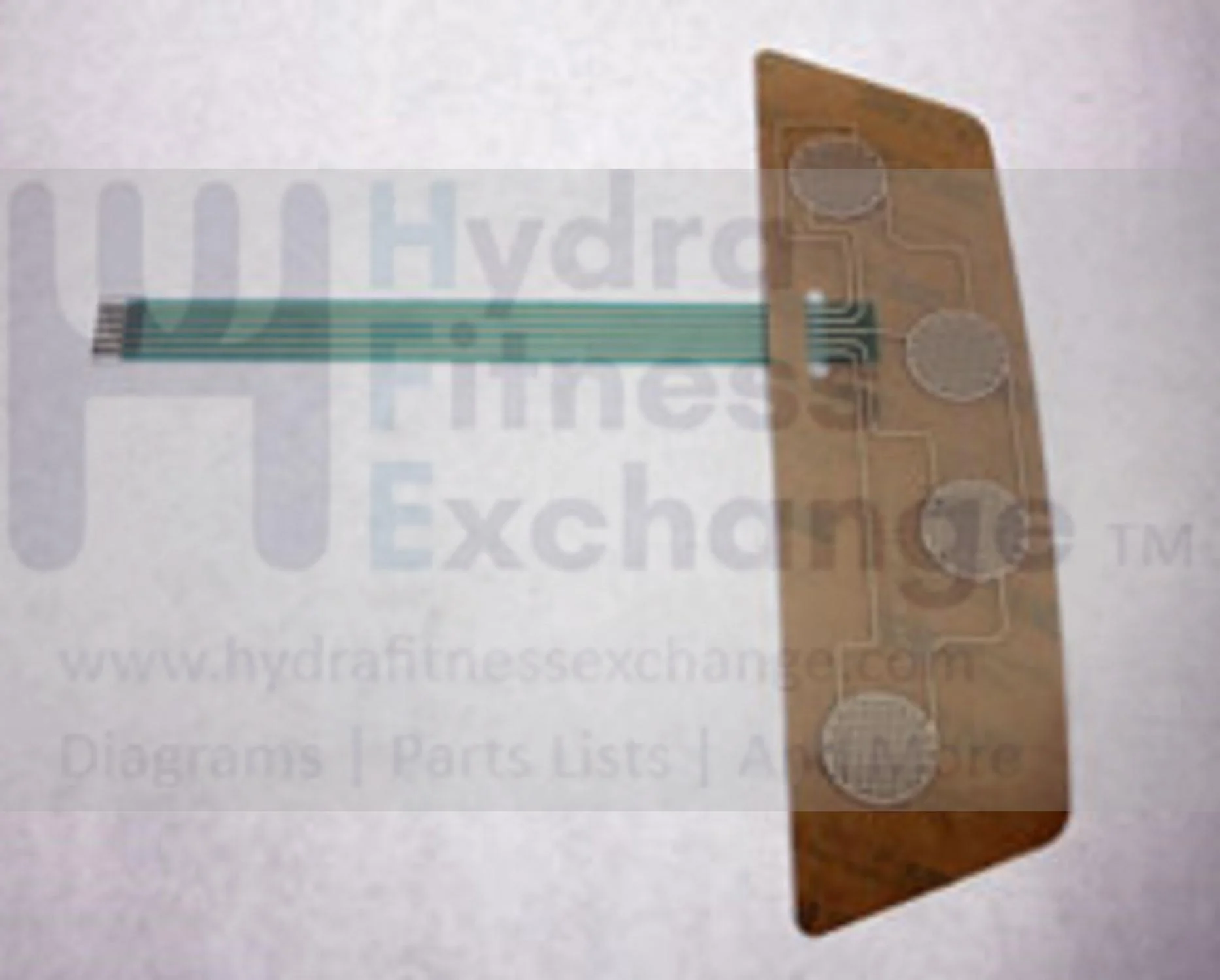Matrix Fitness Elliptical 4 Key Down Membrane Keypad 034598-BR - Image 2