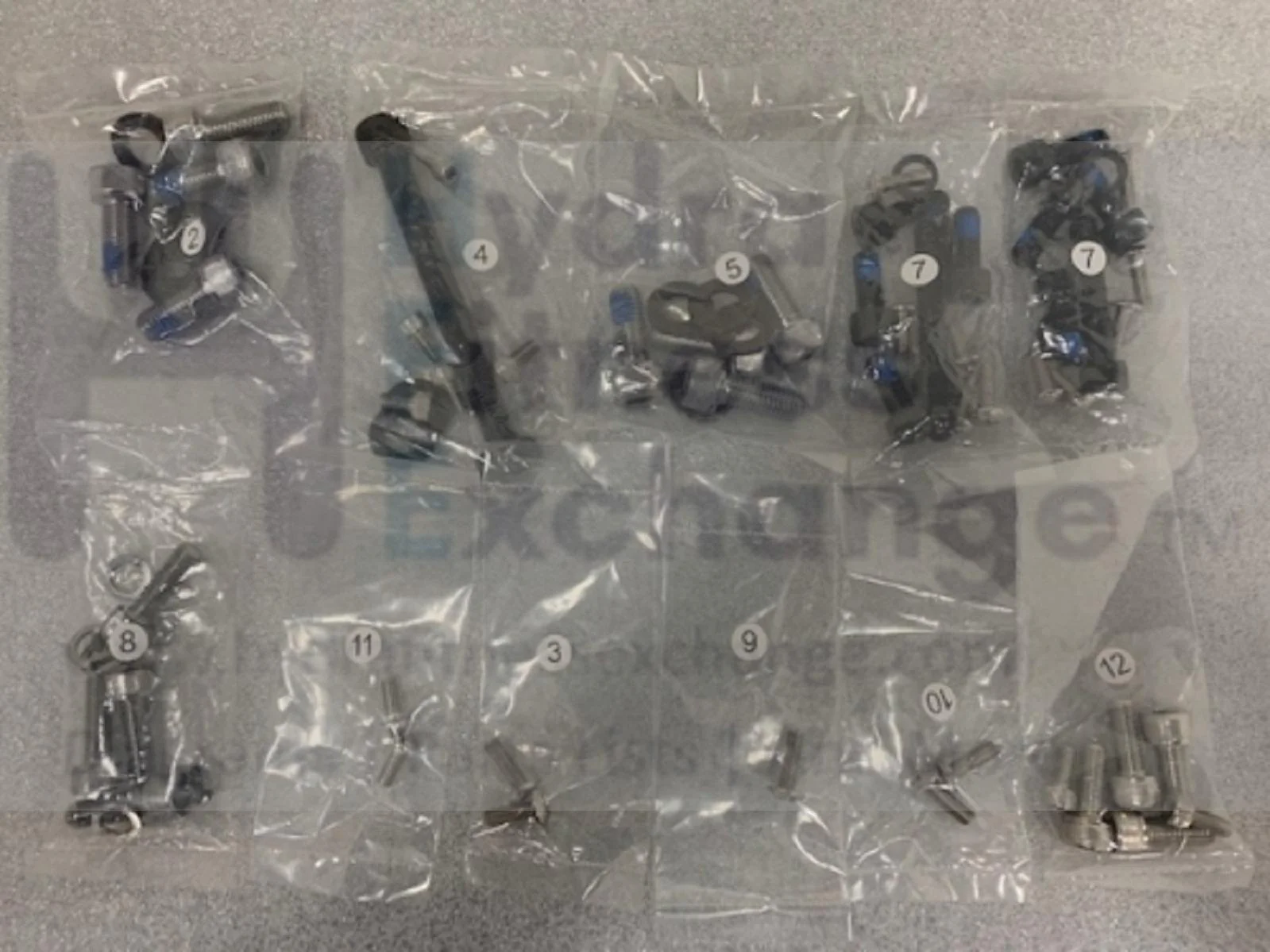 Matrix Fitness Elliptical Service Hardware Set 1000440707