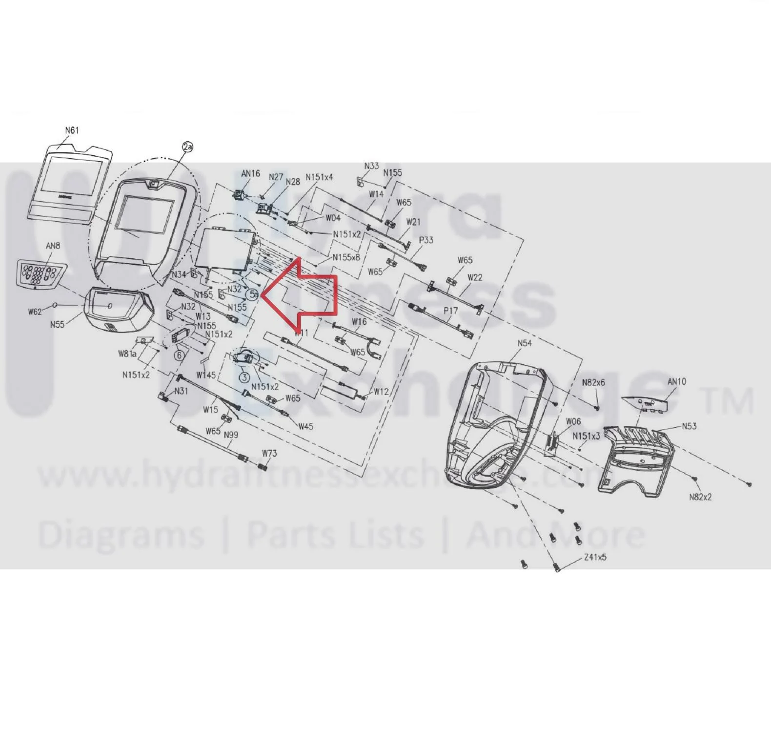 Matrix Fitness EP625 CEP625 FCB93 Upright Bike Control Board Set 10.1" 1000378952 - Image 3