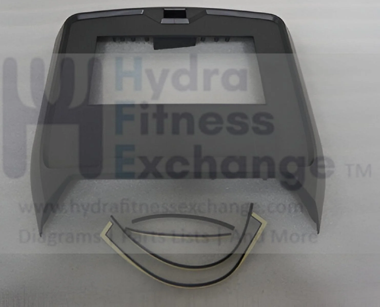 Matrix Fitness EP625 CEP625 FCB93 Upright Bike Overlay Shield Set 1000375451 - Image 2