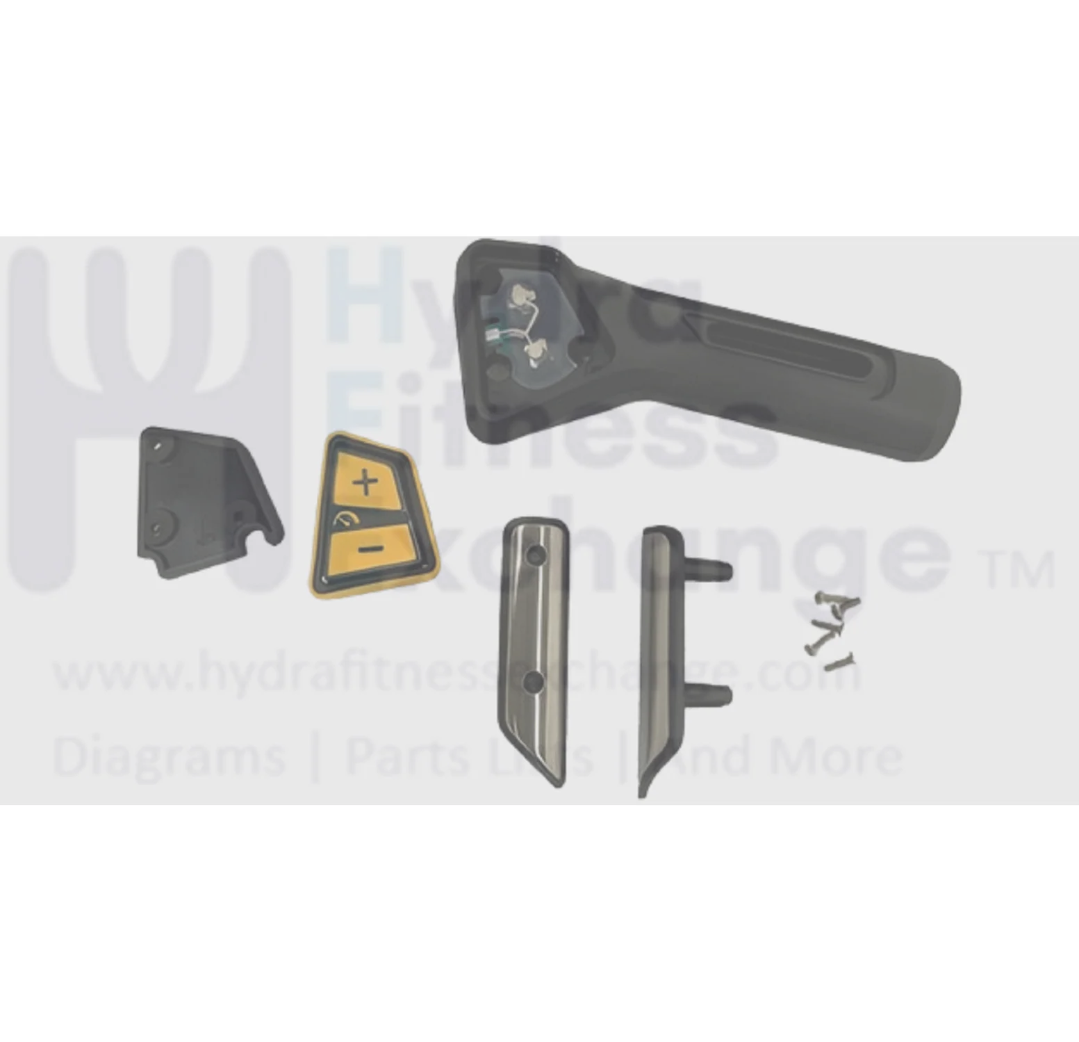 Matrix Fitness EP631 EP631C EP631E TM750C TM750F Elliptical Right Heart Rate Hand Pulse Sensor Set 1000433345