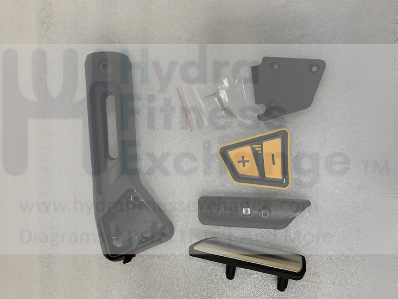 Matrix Fitness EP631 EP631E EP631C TM750C TM750F Elliptical Left Heart Rate Hand Pulse Sensor Set 1000433344 - Image 2