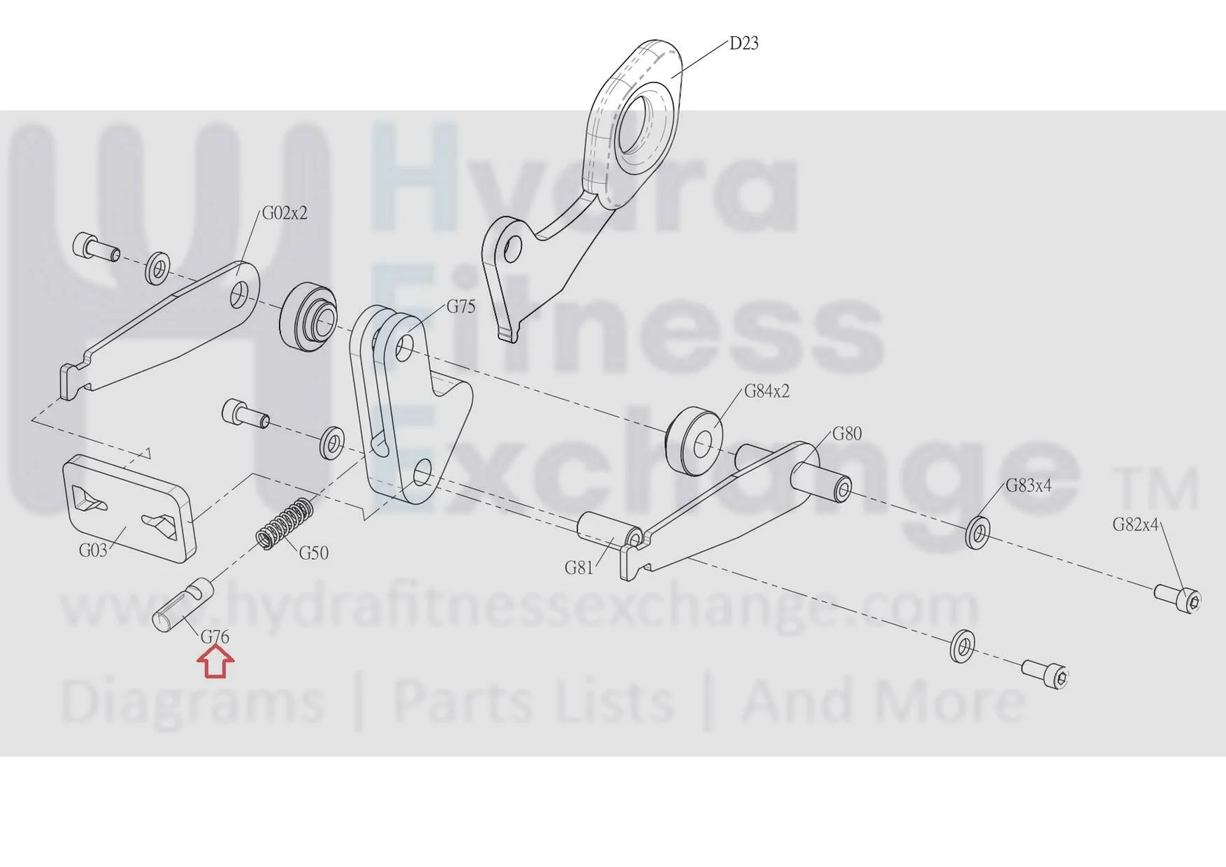 Matrix Fitness FC20 FC27 FC23 FC25 FC31 Stationary Bike Location Pin 1000448608 - Image 3