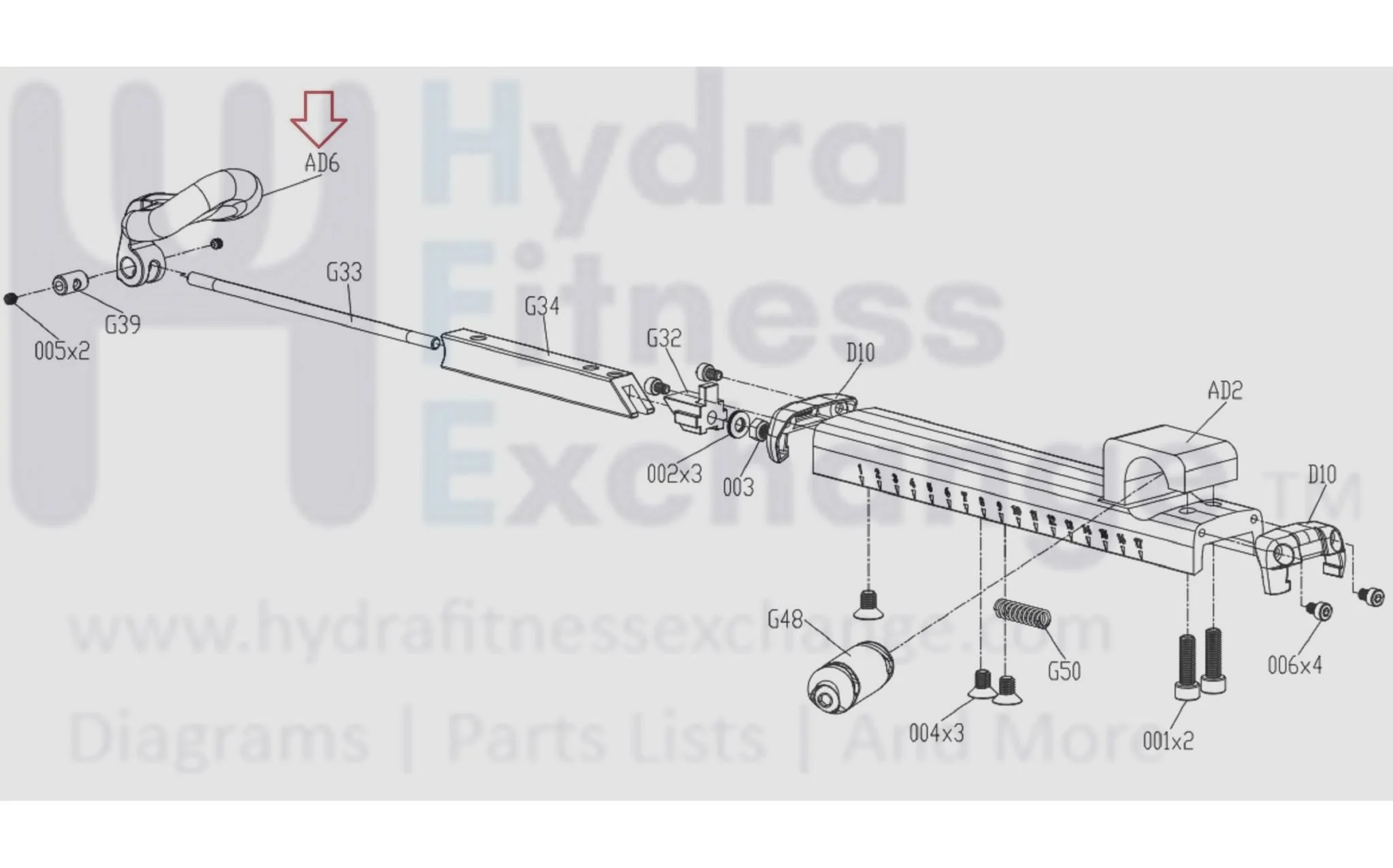 Matrix Fitness FC28 FC20 FC23 FC24 FC25 Stationary Bike ADJ Han Connect Base Extrawork 1000404299 - Image 2
