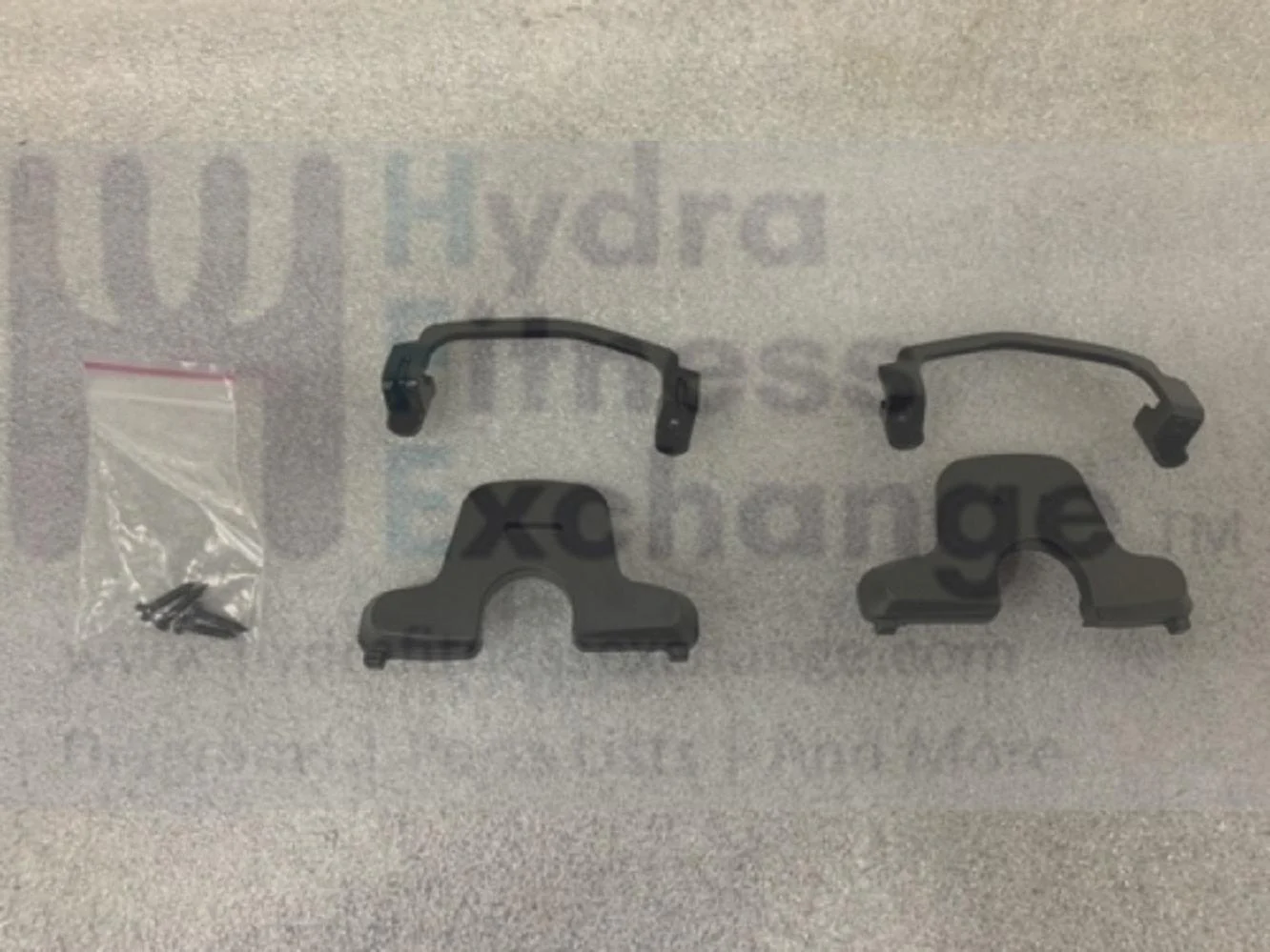 Matrix Fitness FC29 FC28 Stationary Bike Pedal Straps Clamp Set 1000437985 - Image 2