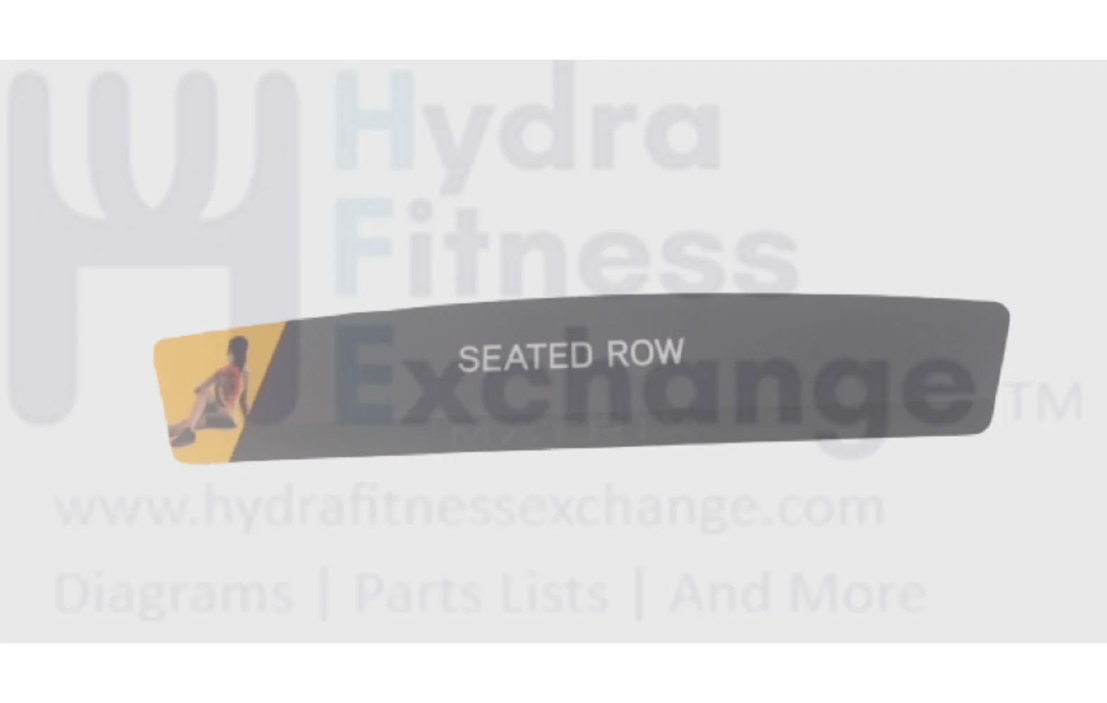 Matrix Fitness G7GM112 G7-S34BH Strength System Rear Cover Instructional Label 1000398592