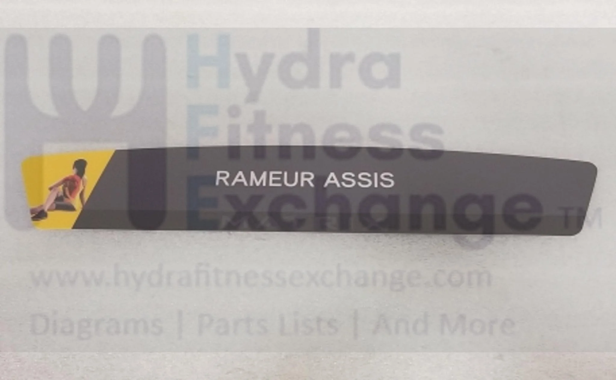 Matrix Fitness G7GM112 G7-S34BH Strength System Rear Instructional Label 1000418680 - Image 2