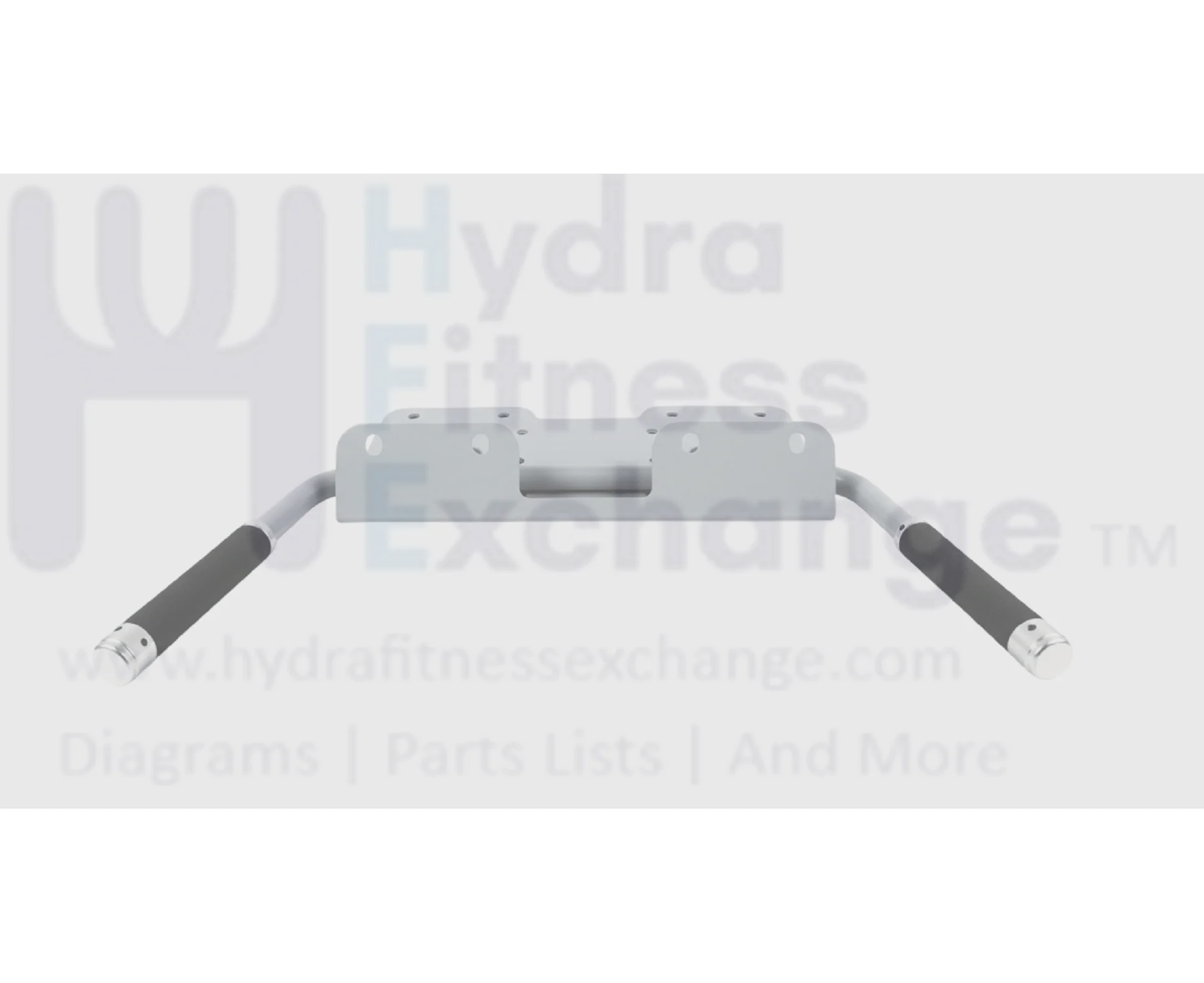 Matrix Fitness GM108 Iced Silver Handle Set 1000349141