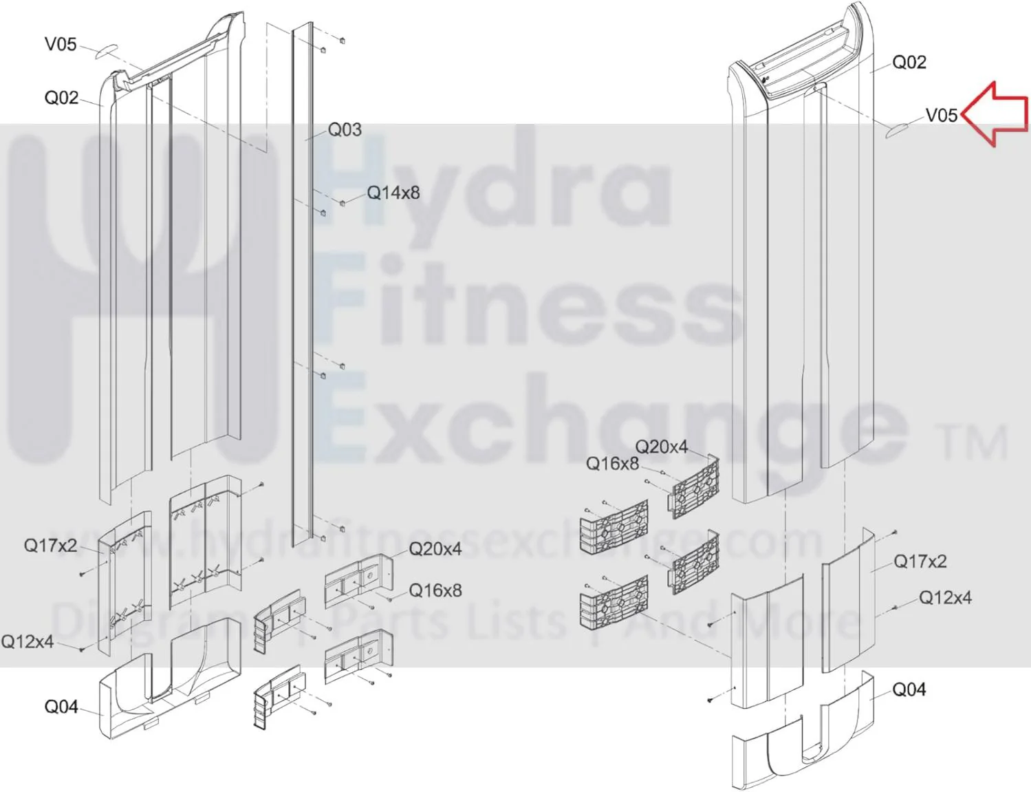 Matrix Fitness GM108 Strength System Marking 1000215704 - Image 3