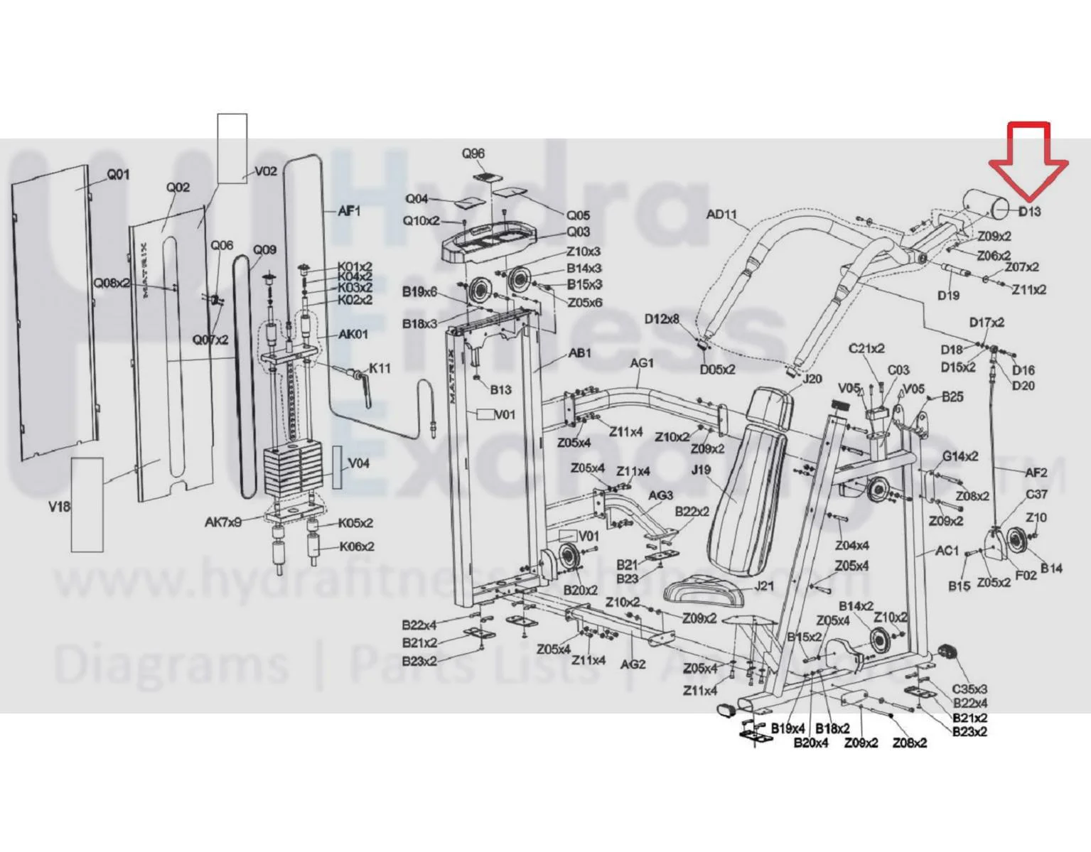 Matrix Fitness GM136 GM144 Strength System Balance Plate 1000451108 - Image 3