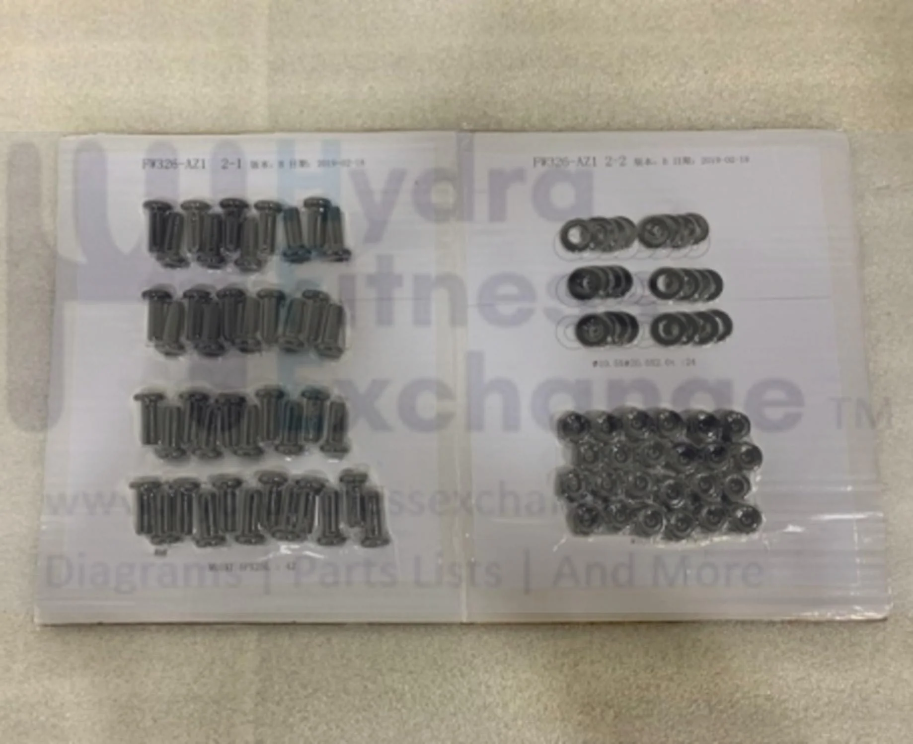 Matrix Fitness MG-A536 A538 Strength System Hardware Set 1000426304 - Image 2