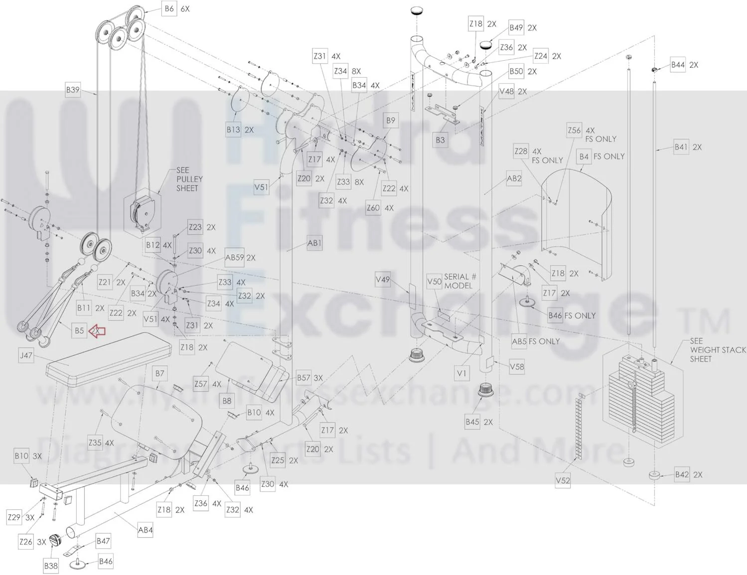 Matrix Fitness MGPTS79 MGPTS80 MGTS27 MGTS44 Strength System Long Handle 1000337623 - Image 2