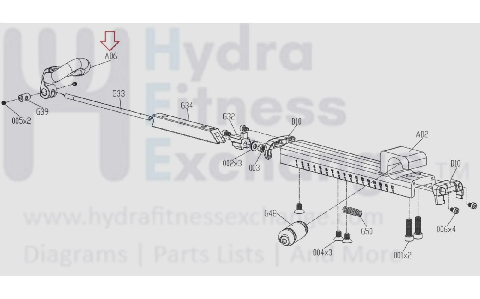 Matrix Fitness Stationary Bike ADJ Han Connect Base Extrawork 1000404299 - Image 2