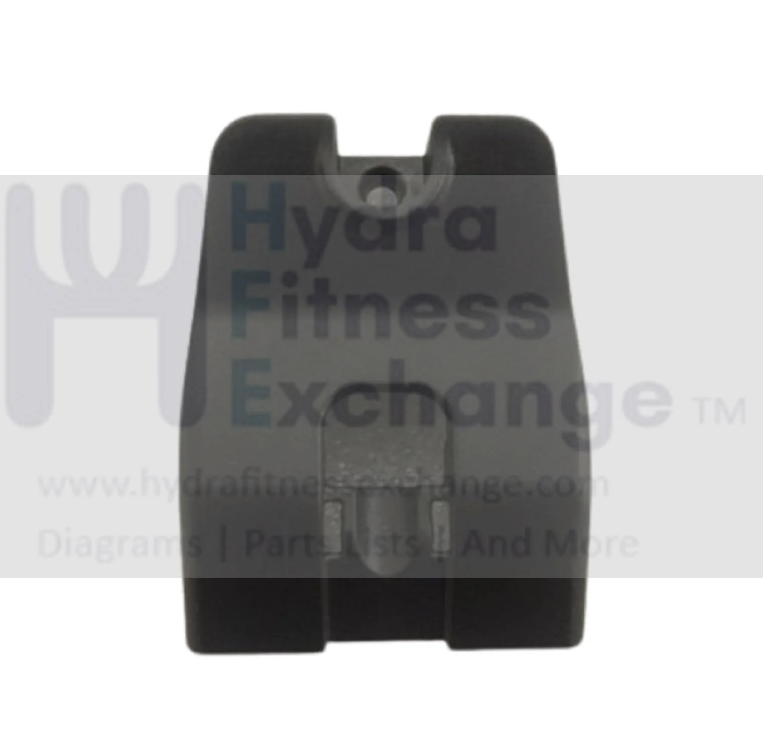 Matrix Fitness Stationary Bike Black Console Back Cover 1000405827