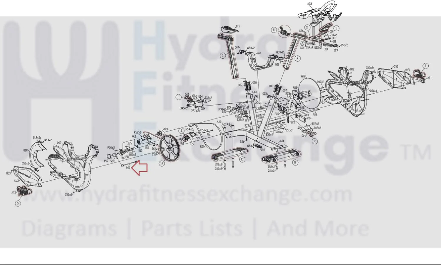 Matrix Fitness Stationary Bike Generator Connect Wire 600 1000405599 - Image 2