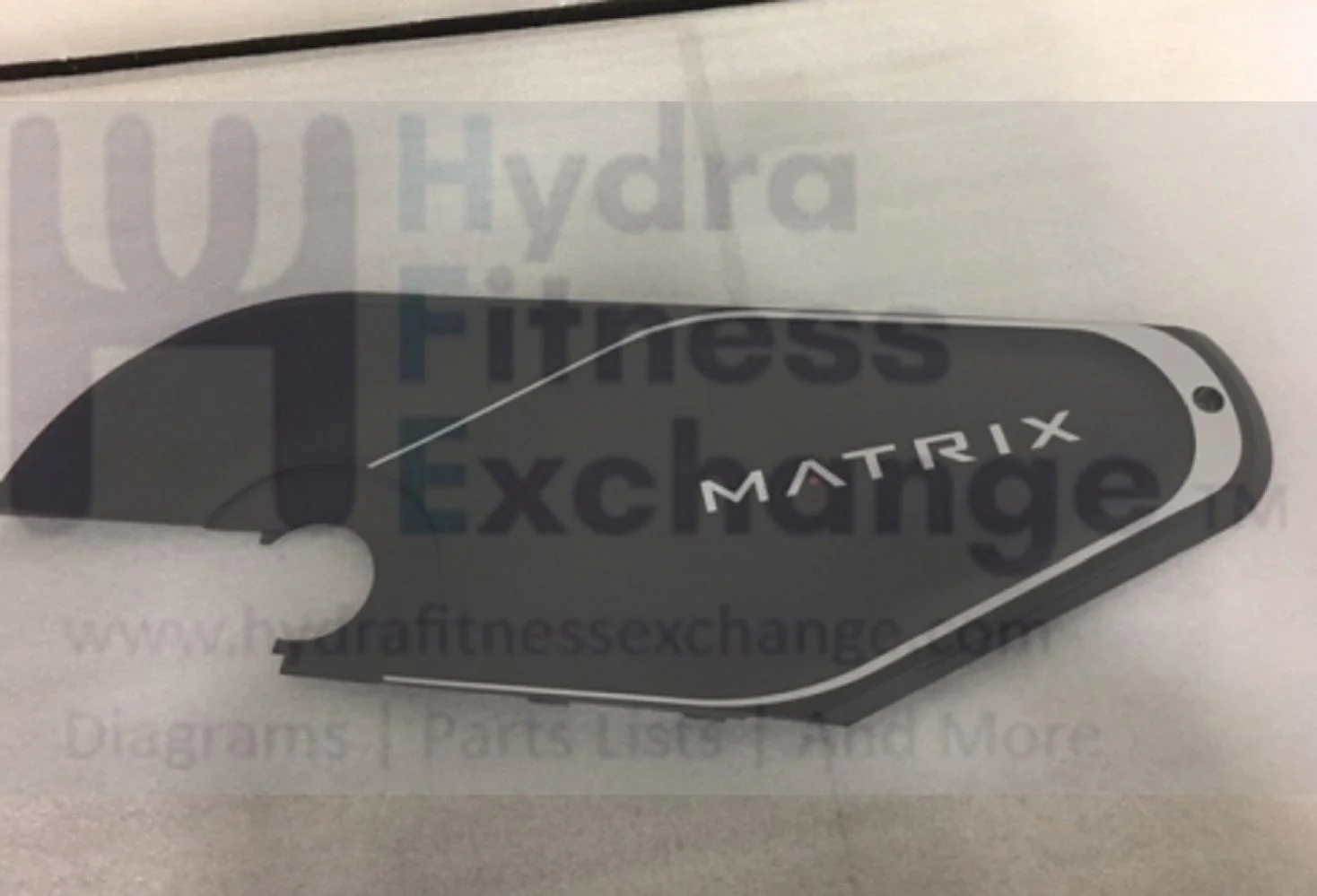 Matrix Fitness Stationary Bike Left Repair Cover Extrawork Screen print 1000410310 - Image 2