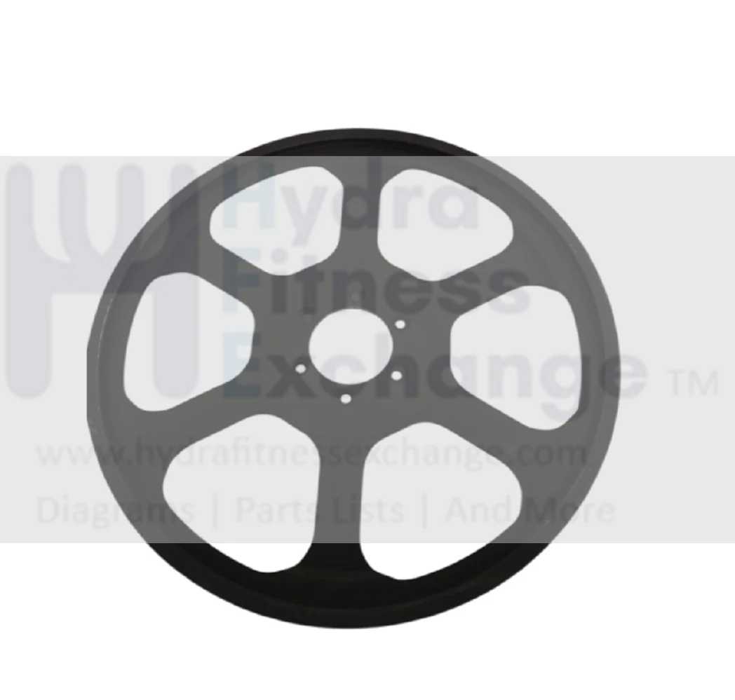 Matrix Fitness Stationary Bike Poly V Flywheel Pulley Diam.340 1000404536