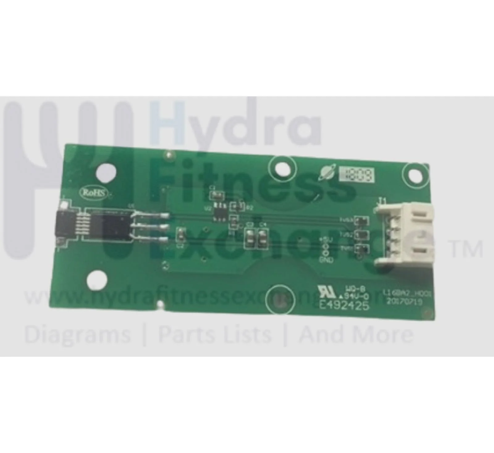 Matrix Fitness Stationary Bike Position Sensor Control Board 1000405603