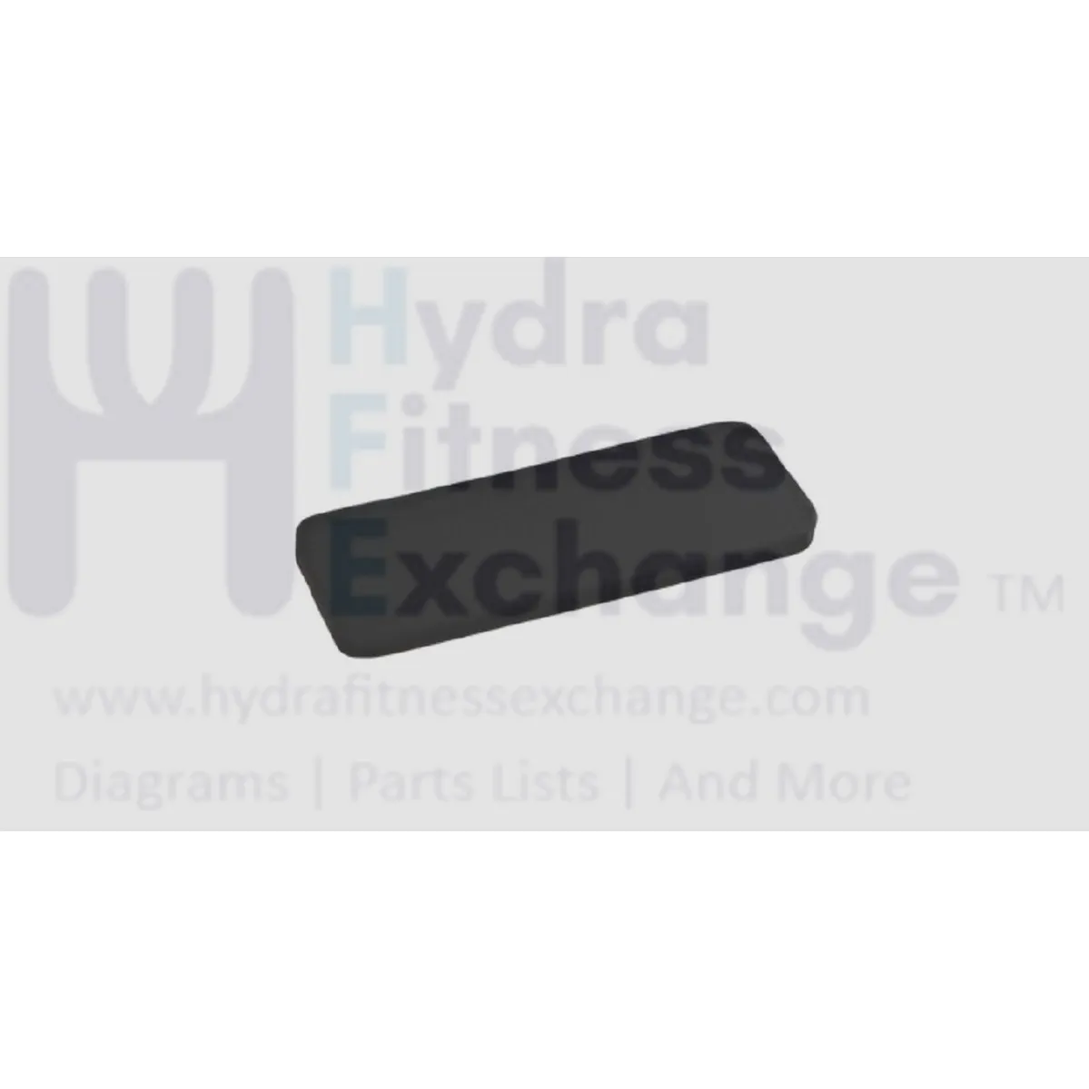 Matrix Fitness Stepper Step Black Rubber Pad 1000226844