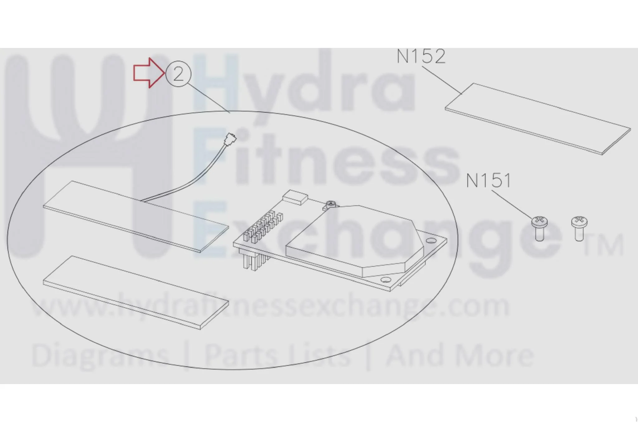 Matrix Fitness Treadmill Control Board 1000385415 - Image 3