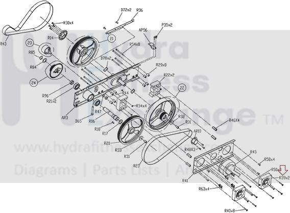 Matrix Fitness Stepper Step DC Fan 12V 1000206793 - Image 2