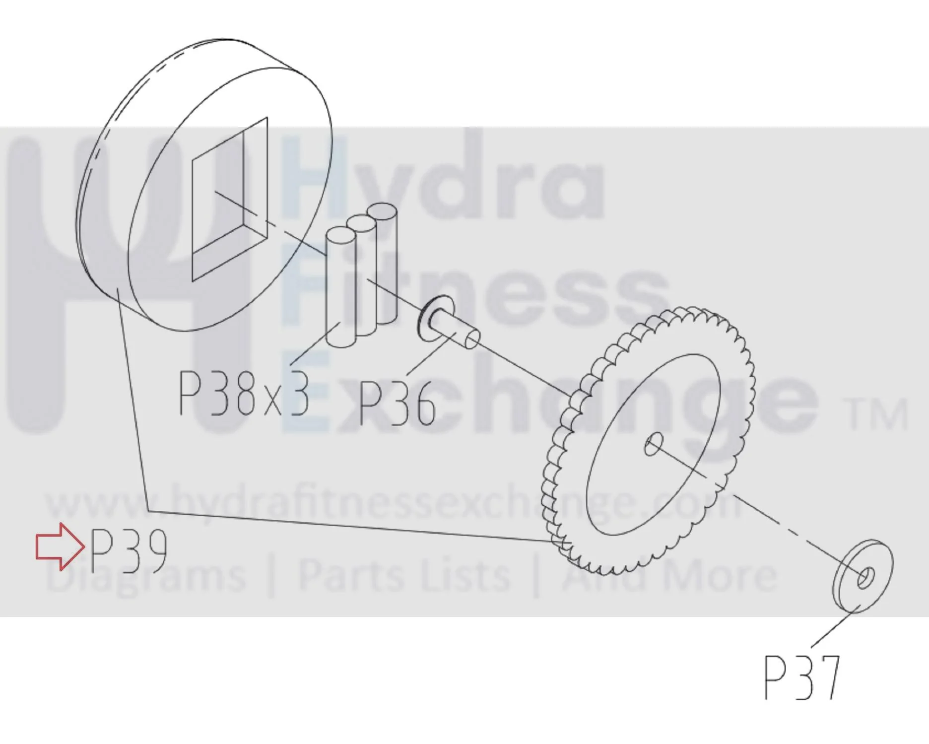 Matrix Fitness Stepper Step LED Light Maintain Process Diam.5.2 x 3mm 1000215997 - Image 3