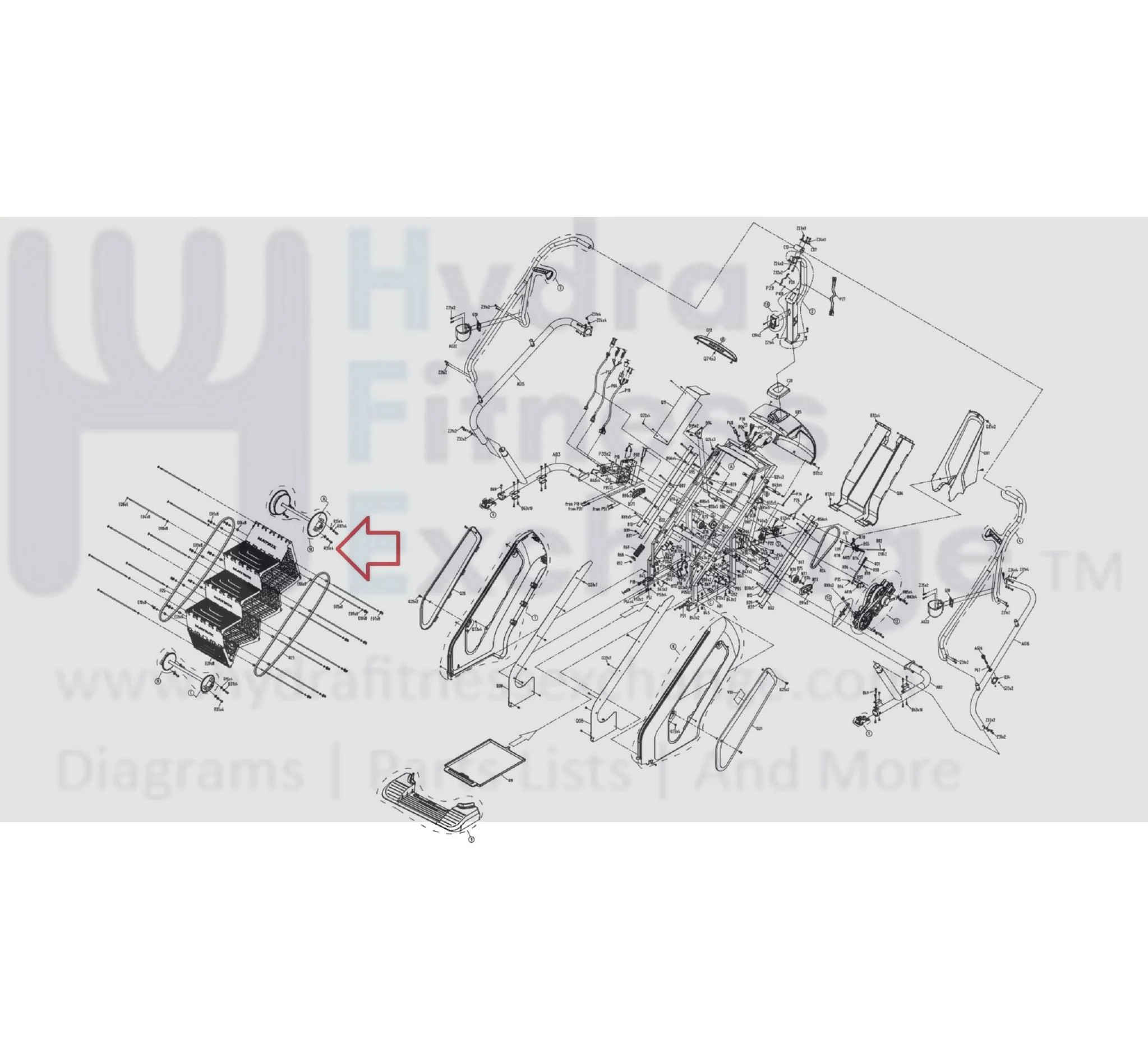 Matrix Fitness Stepper Step Round Head Hex Socket Screw M10 - 1.5P x 30L 004515-00 - Image 3