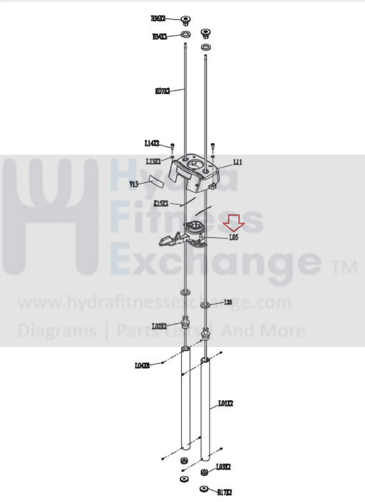 Matrix Fitness Strength System ABS+TPR Grip 1000200264 - Image 2