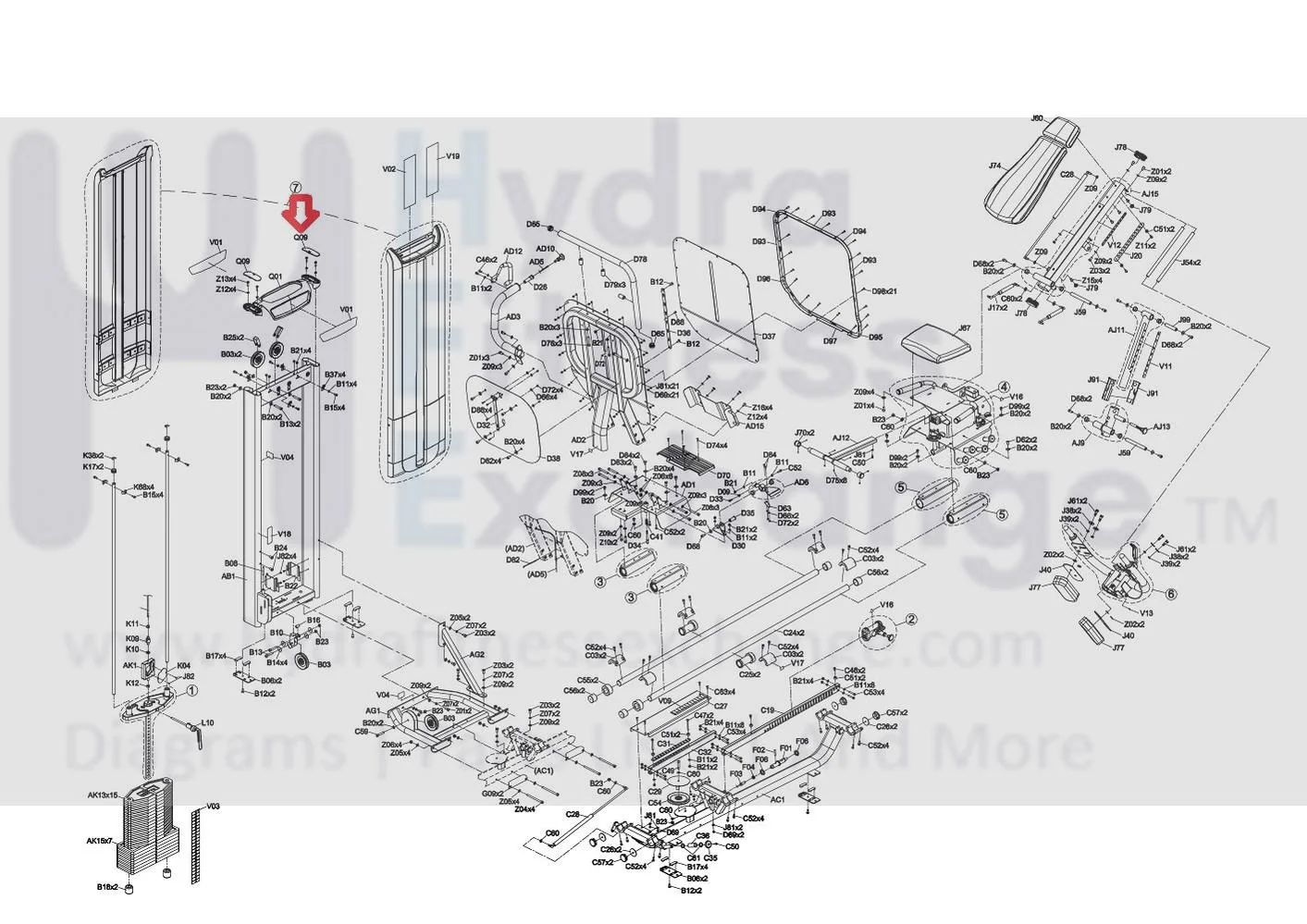 Matrix Fitness Strength System Accent Endcap 1000209593 - Image 3