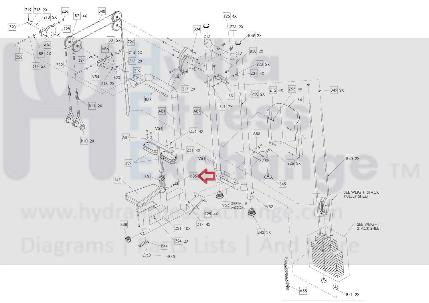 Matrix Fitness Strength System Body Spring Pin Assembly 1000379407 - Image 3