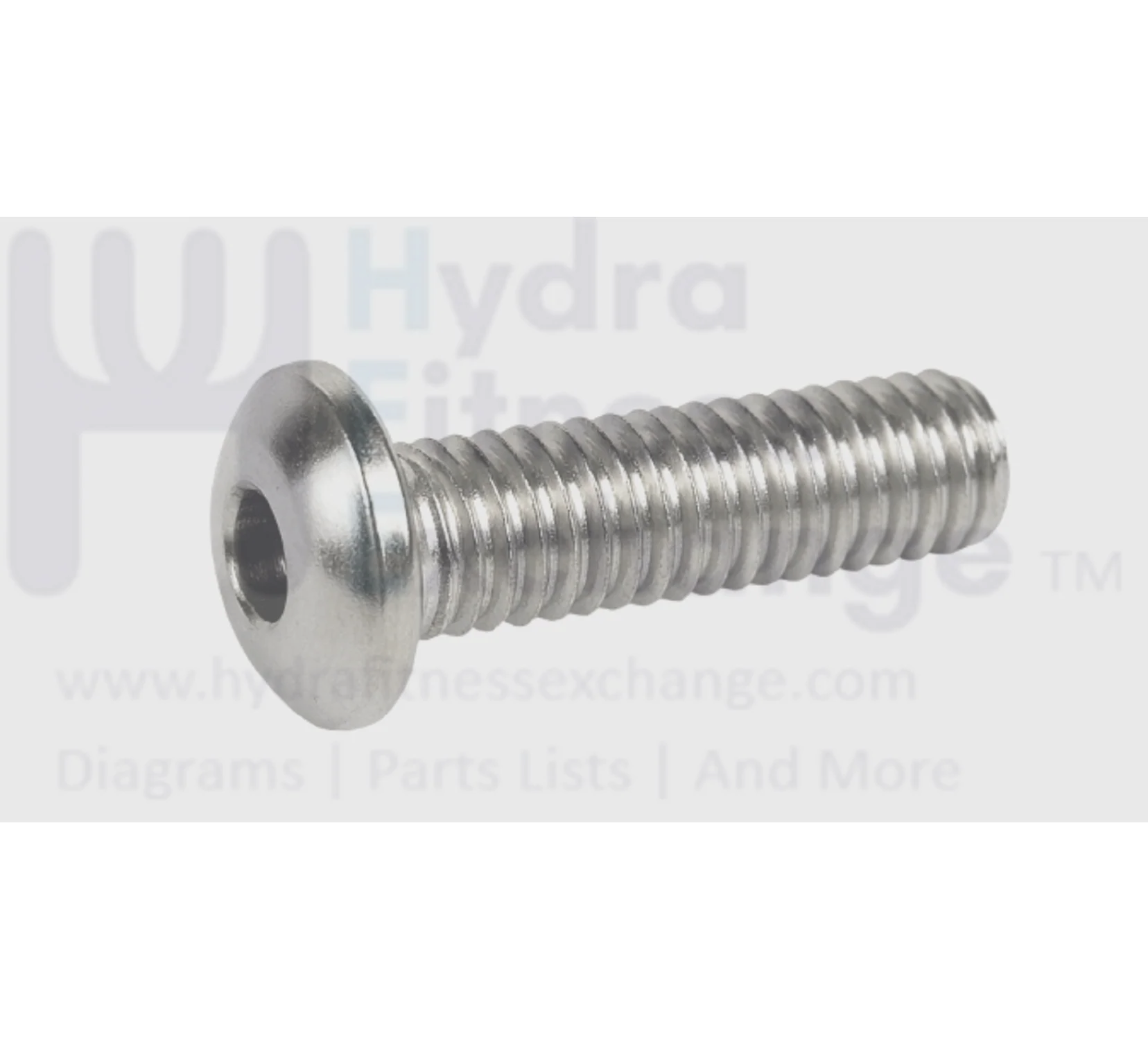 Matrix Fitness Strength System Button Head Hex Socket Screw M8 x 1.25P - 25L 004781-00