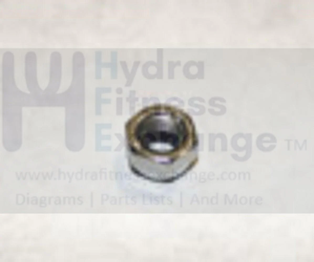 Matrix Fitness Strength System Chromed Nylon Nut M5 x 0.8P 004944-00