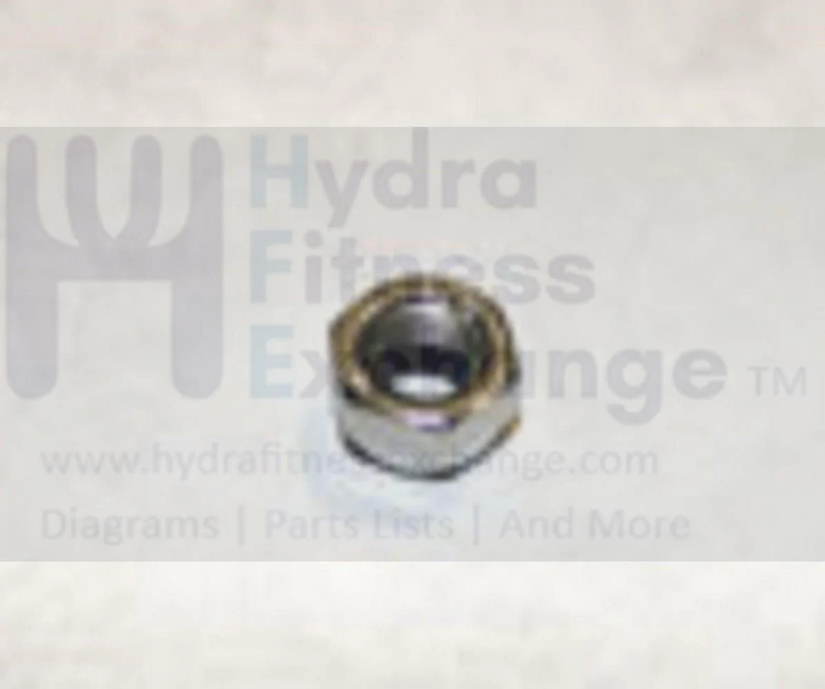 Matrix Fitness Strength System Chromed Nylon Nut M5 x 0.8P Part 004944-00