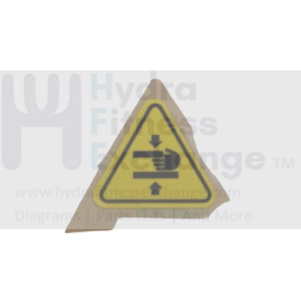 Matrix Fitness Strength System Decal Pinch Point 1000109127