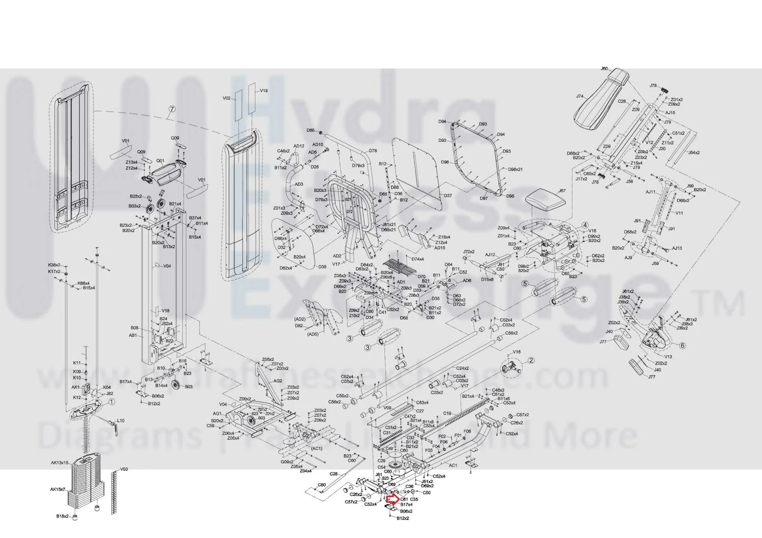 Matrix Fitness Strength System Flat Washer Diam.20.2xDiam.30.0 x 2.0T 005031-AC - Image 2