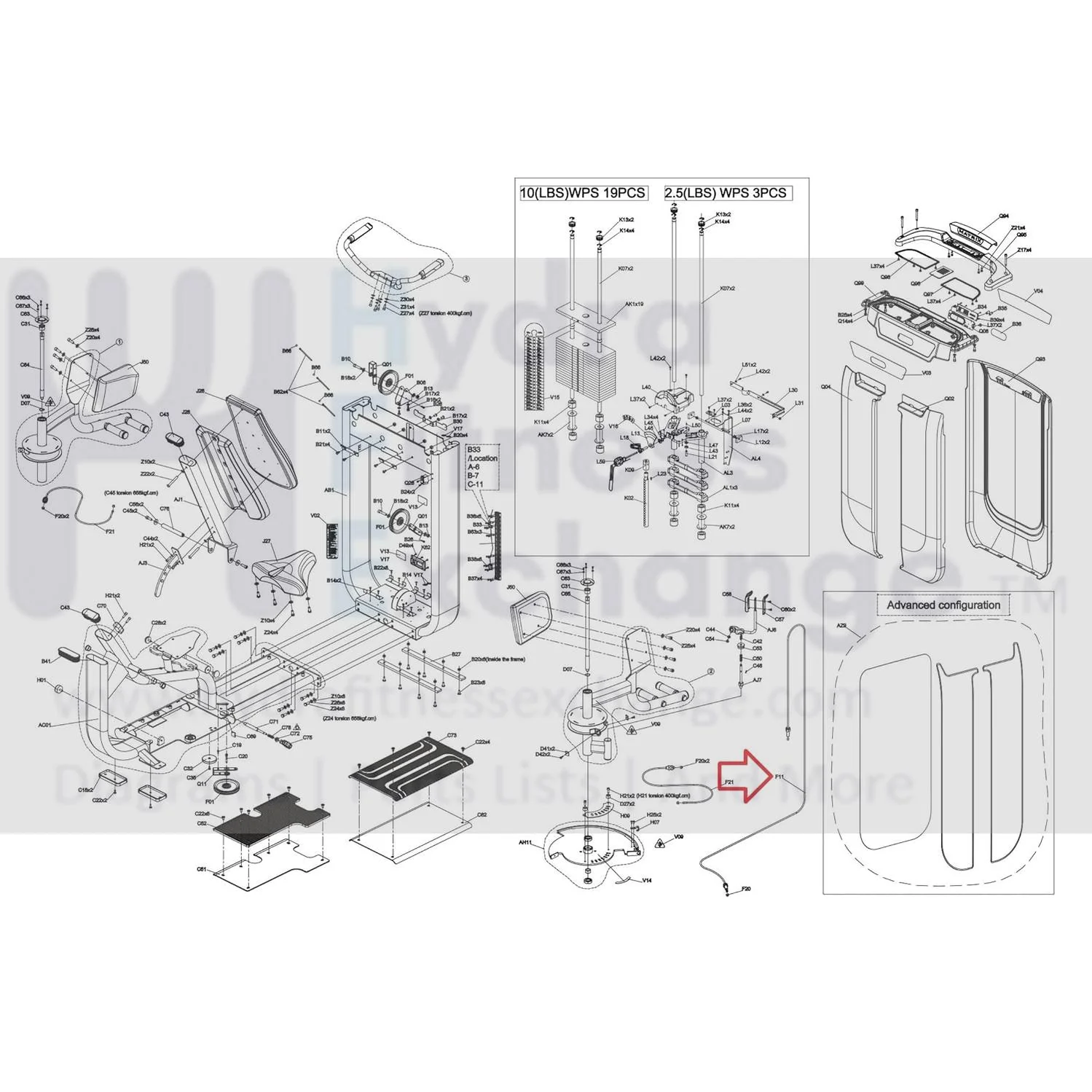Matrix Fitness Strength System Frame Extrawork Steel Rope Diam.6.0 1000398971 - Image 2