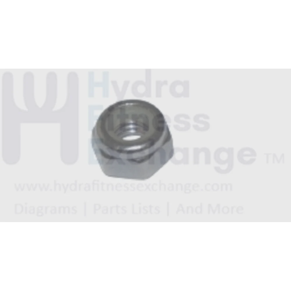 Matrix Fitness Strength System Nylon Locknut M6 x 1.0P 004925-AB
